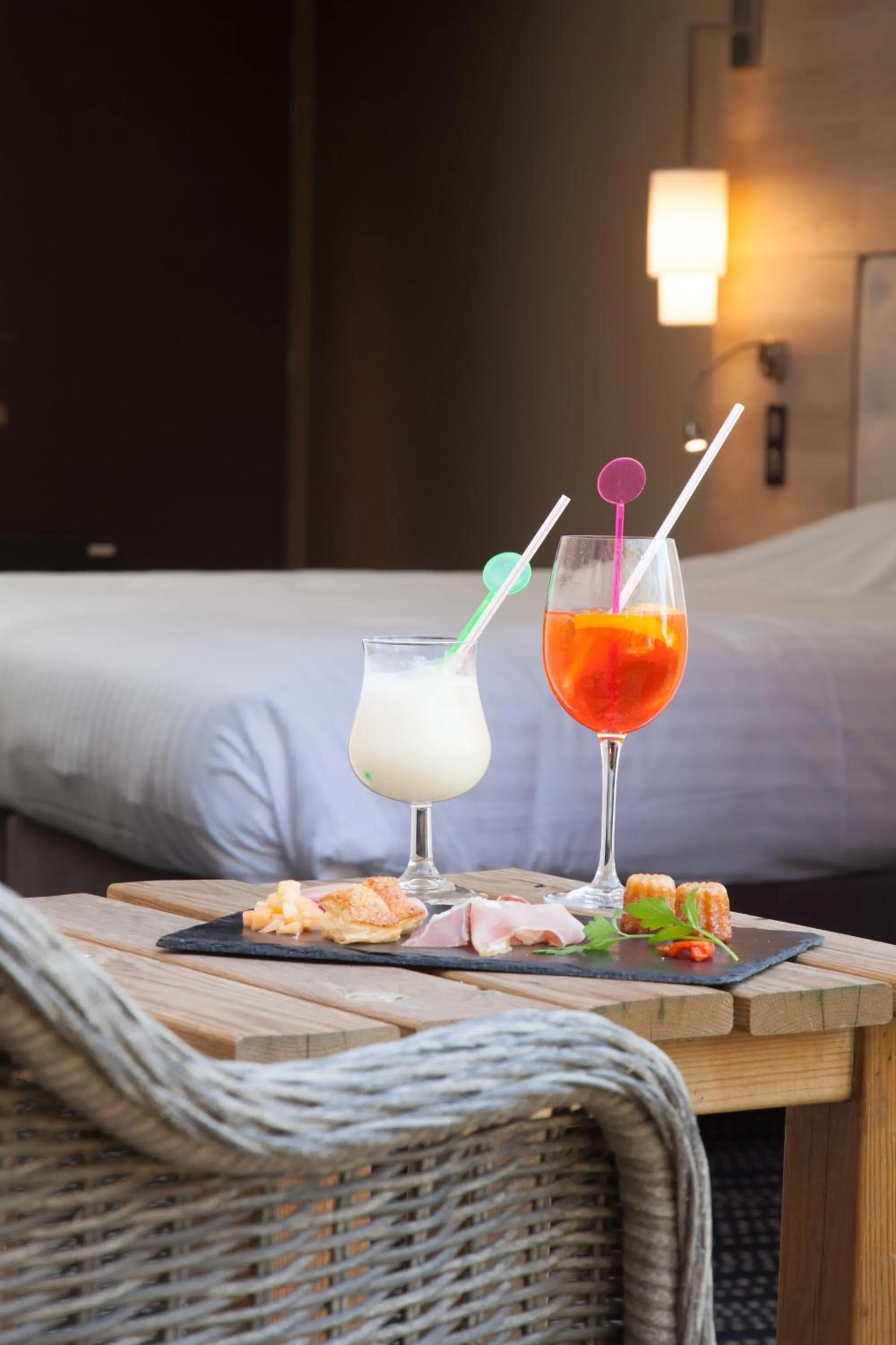 Alcoholic drinks in Logis LE RABELAIS Hôtel- Restaurant - SPA