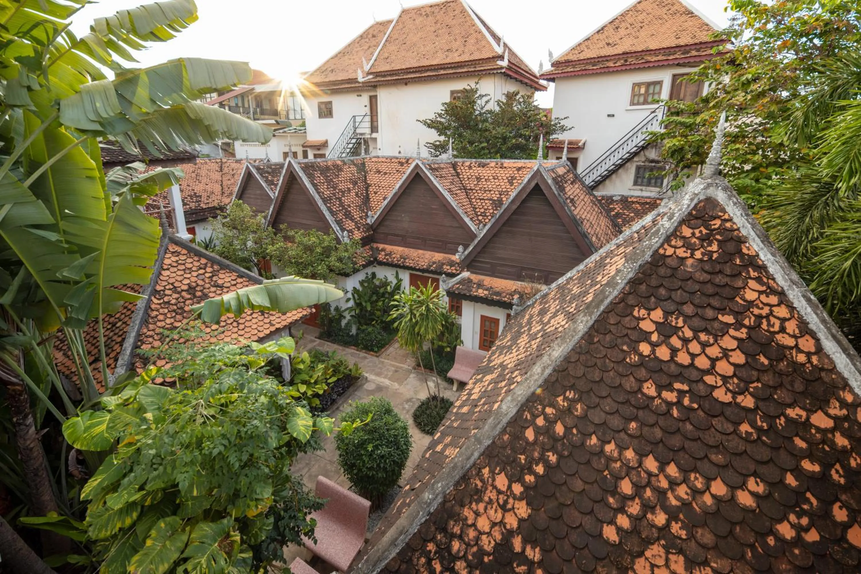 Property building in Villa Wat Damnak