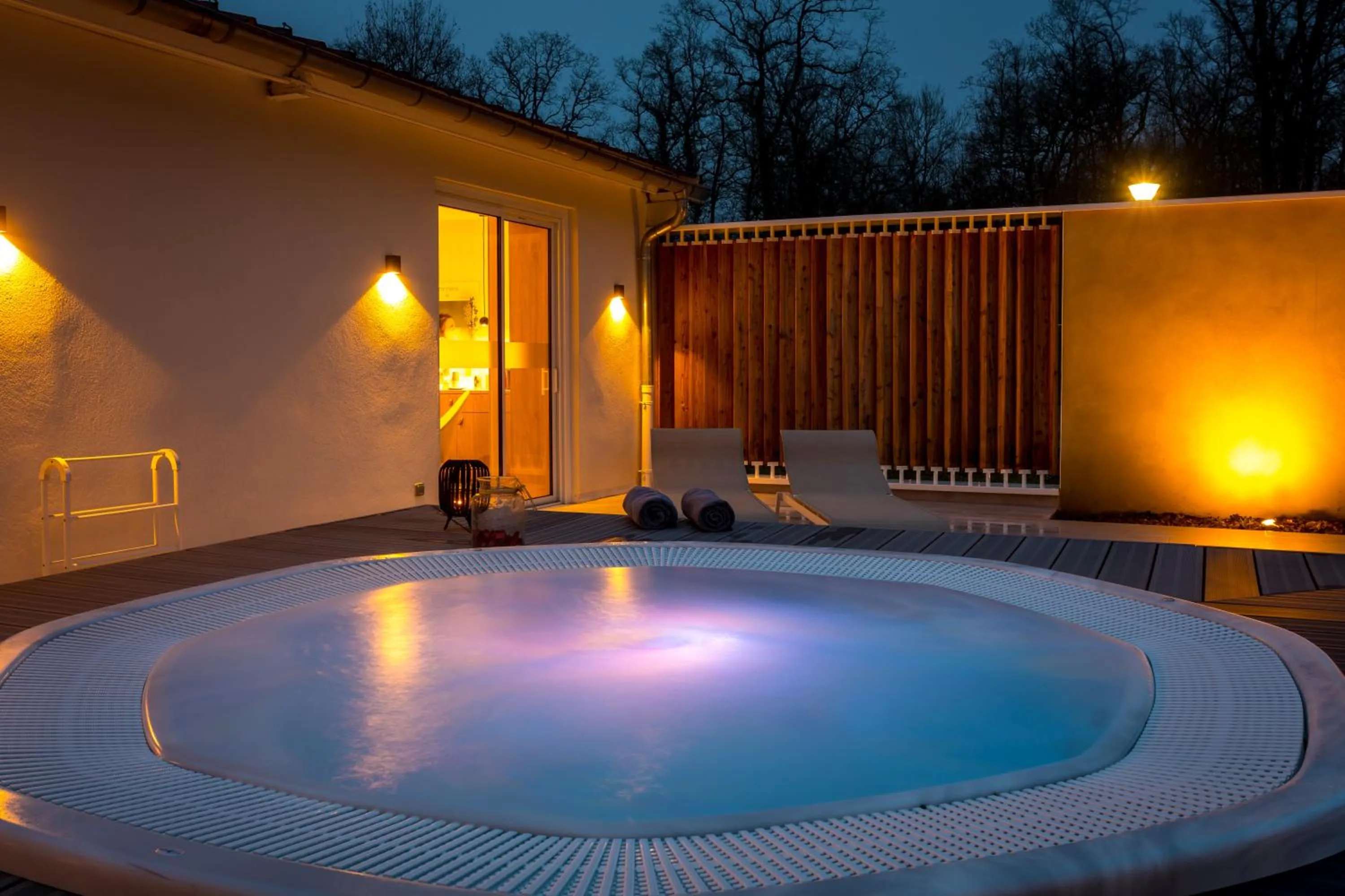 Spa and wellness centre/facilities in L'Orée du Bois