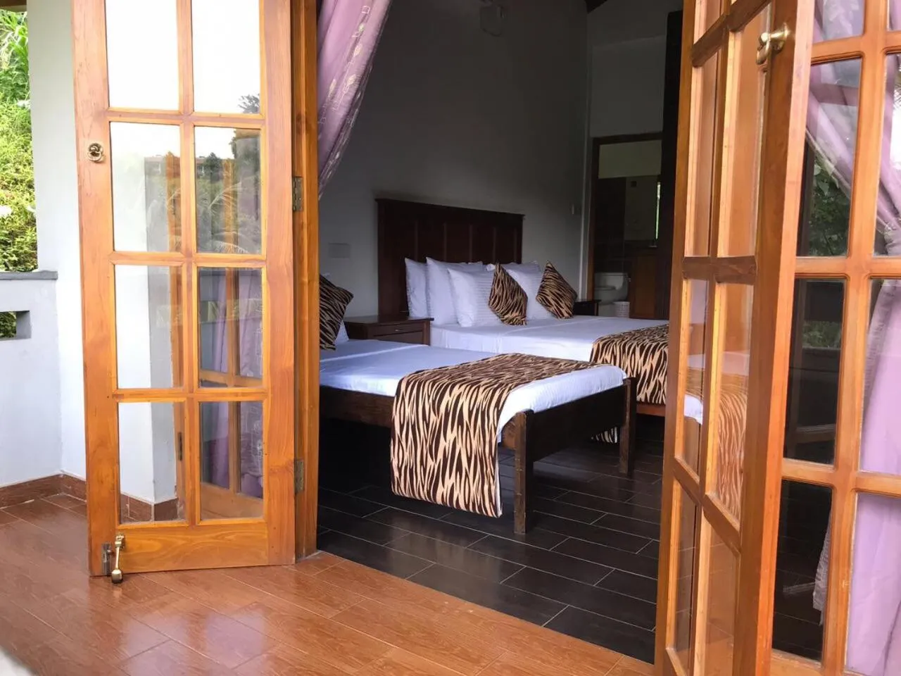 Balcony/Terrace, Bed in Villa Familia