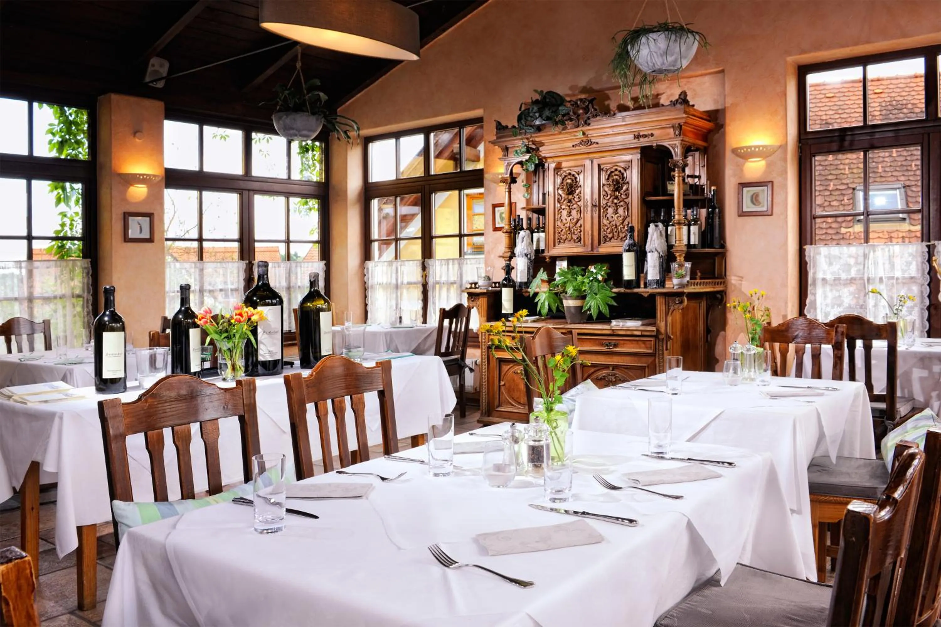 Restaurant/places to eat in Sattlerhof Genießerhotel & Weingut