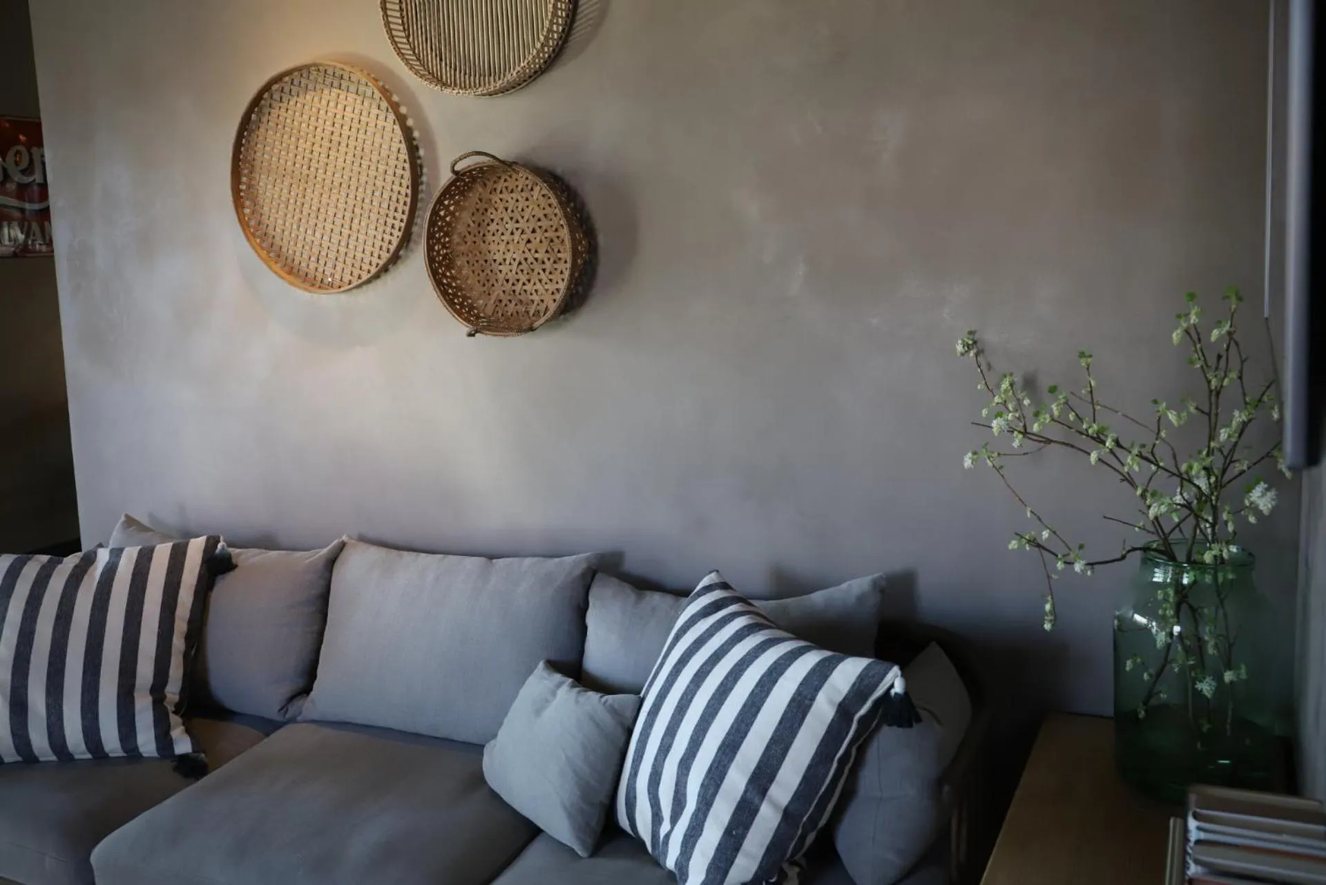 Seating area in Hotel Britannia