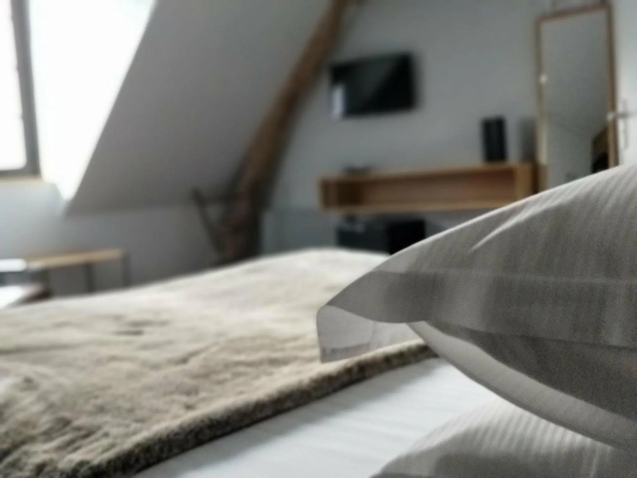 Decorative detail, Bed in Clos Masure hôtel de campagne