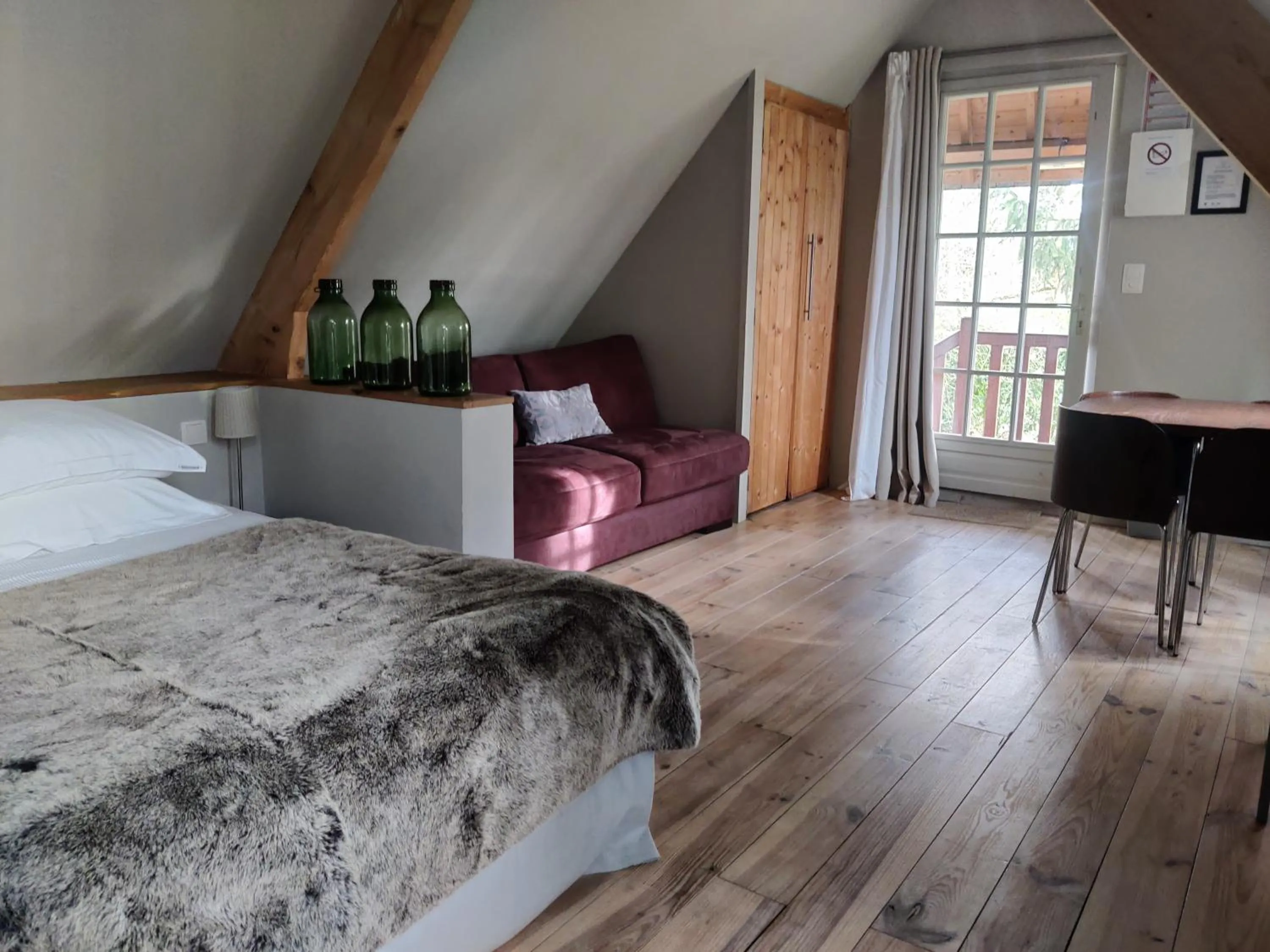 Bed in Clos Masure hôtel de campagne