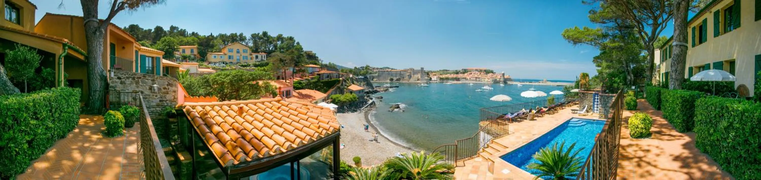 Sea view in Le Relais Des Trois Mas