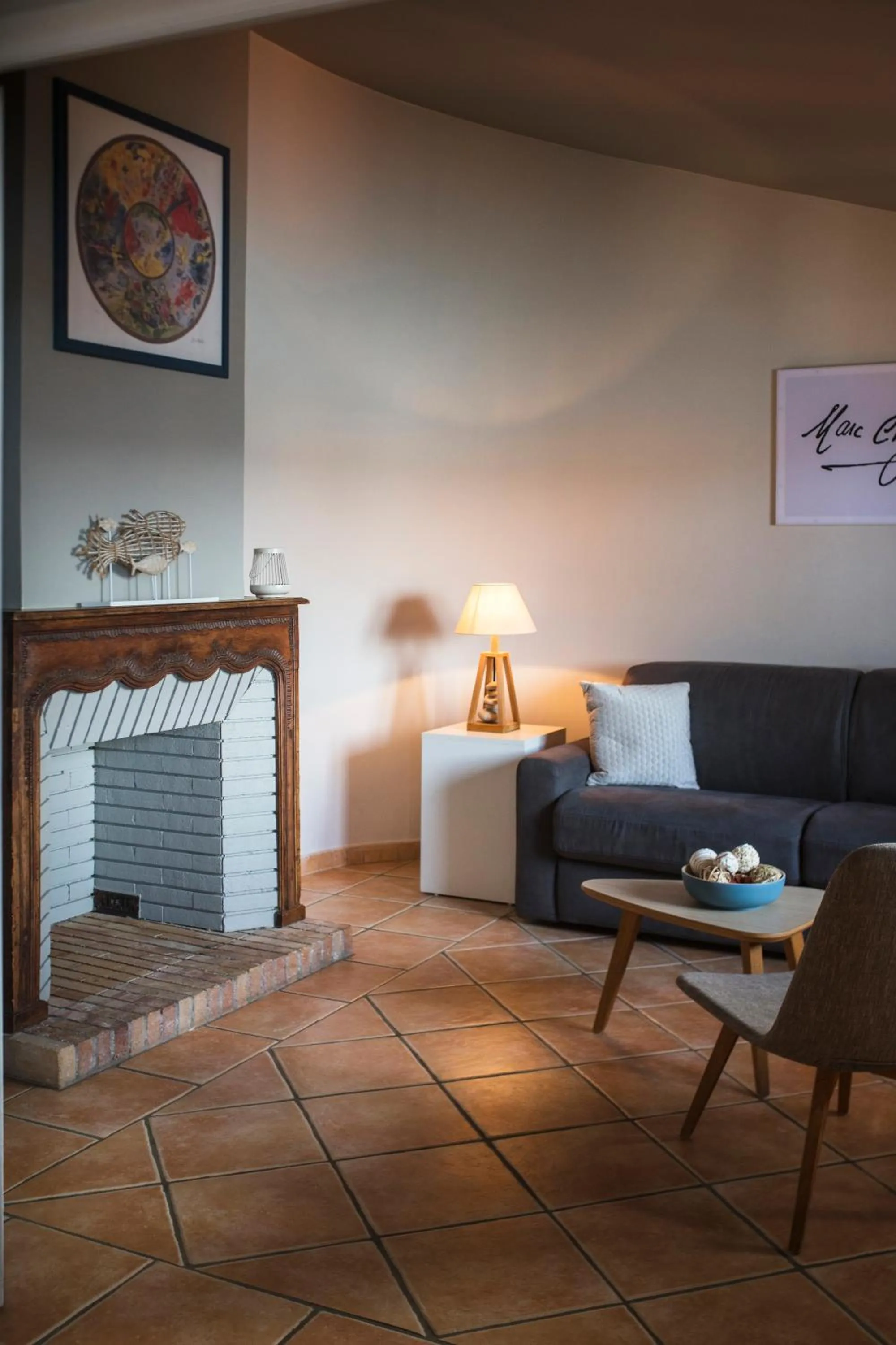 Living room in Le Relais Des Trois Mas