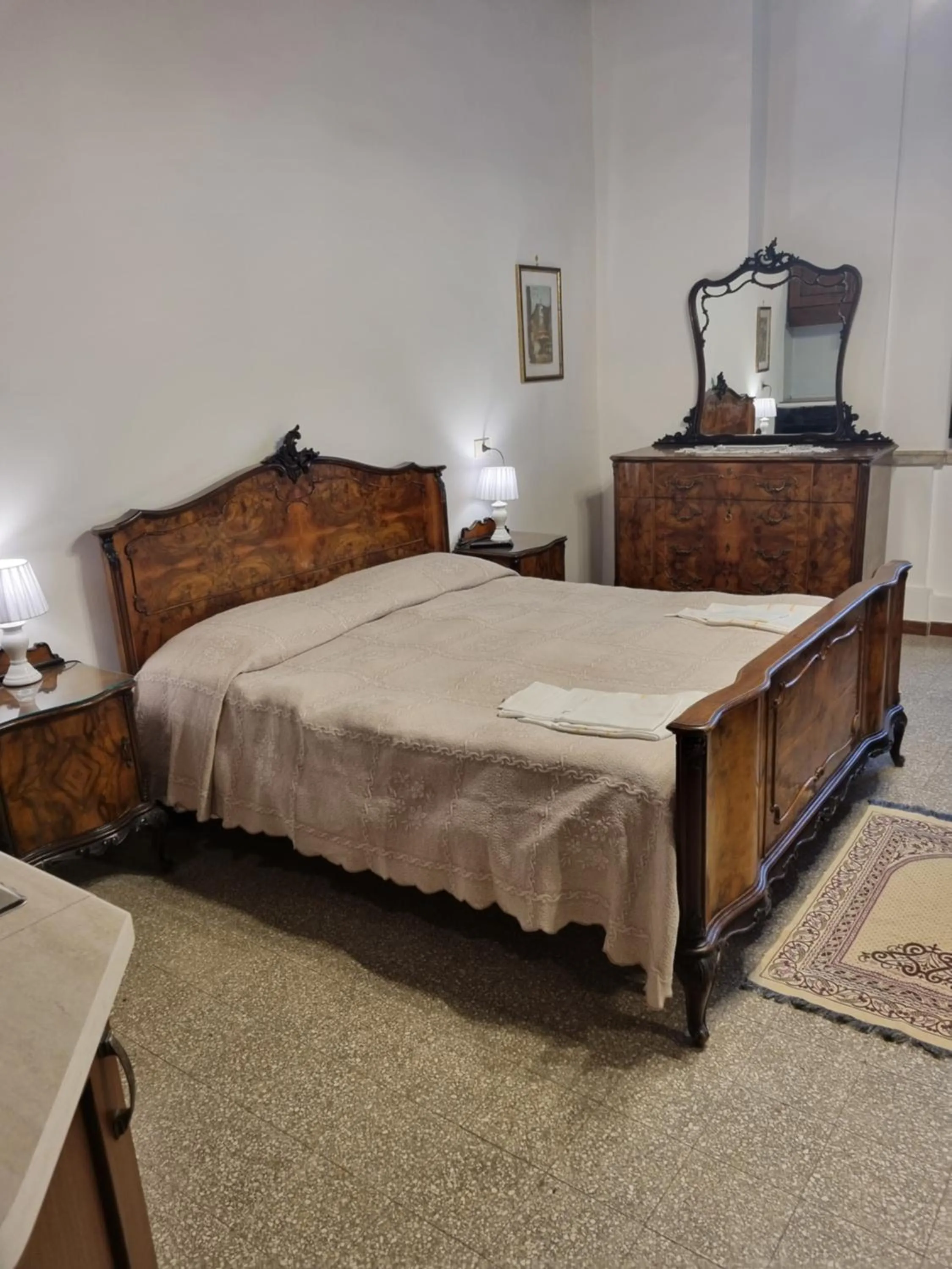 Bedroom, Bed in Palazzo Moraschi Subiaco