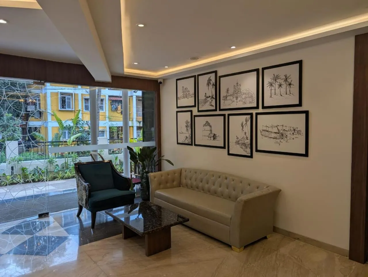 Lobby or reception in Meritas Grand Inn Calangute