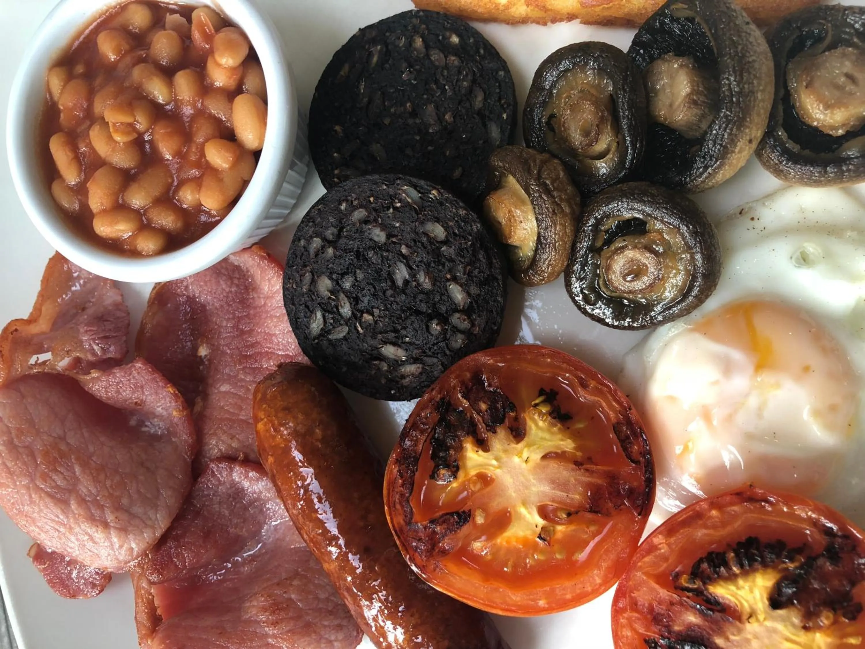 English/Irish breakfast in Calf's Head Hotel