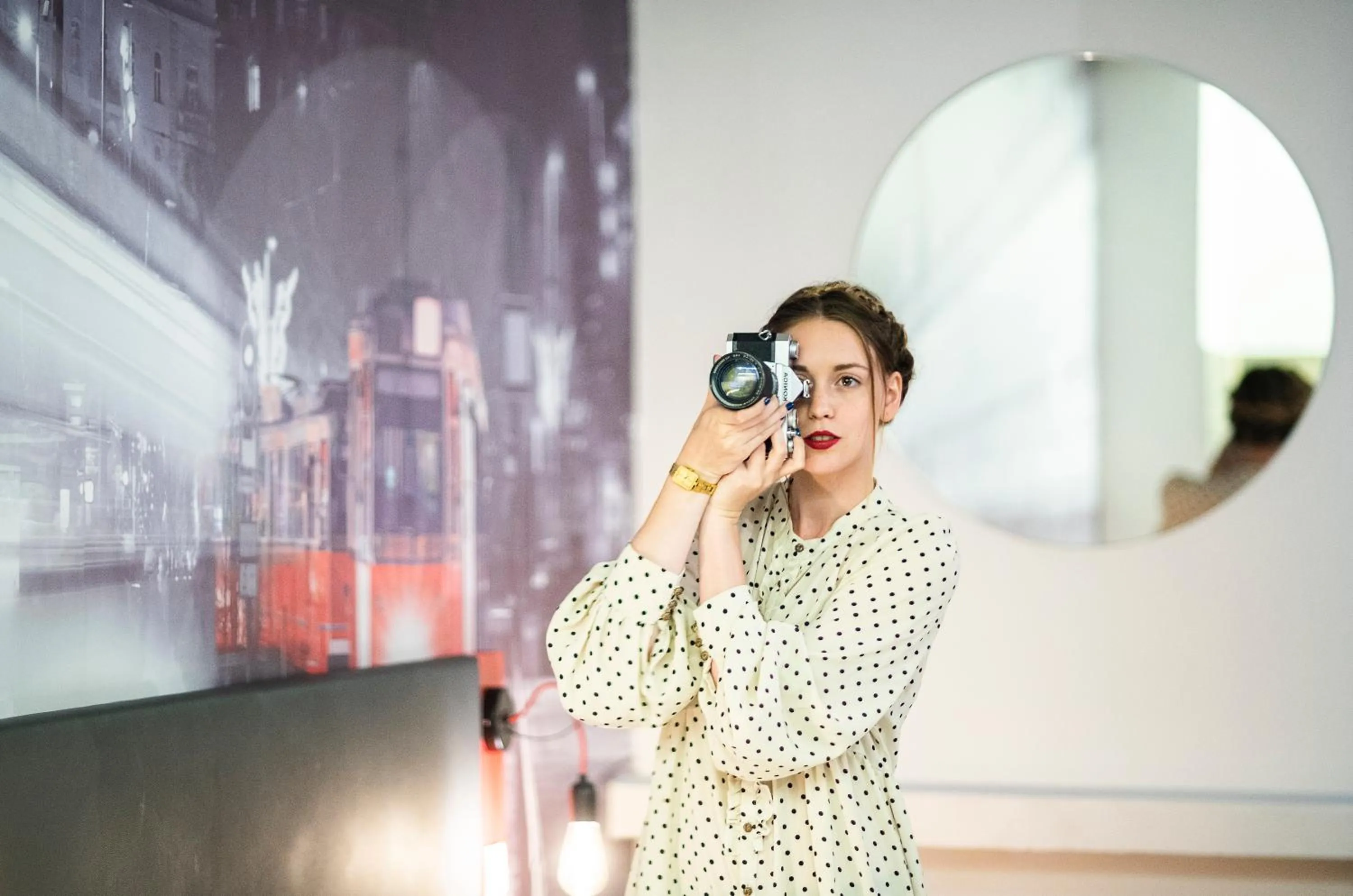 People in Three Corners Hotel Anna