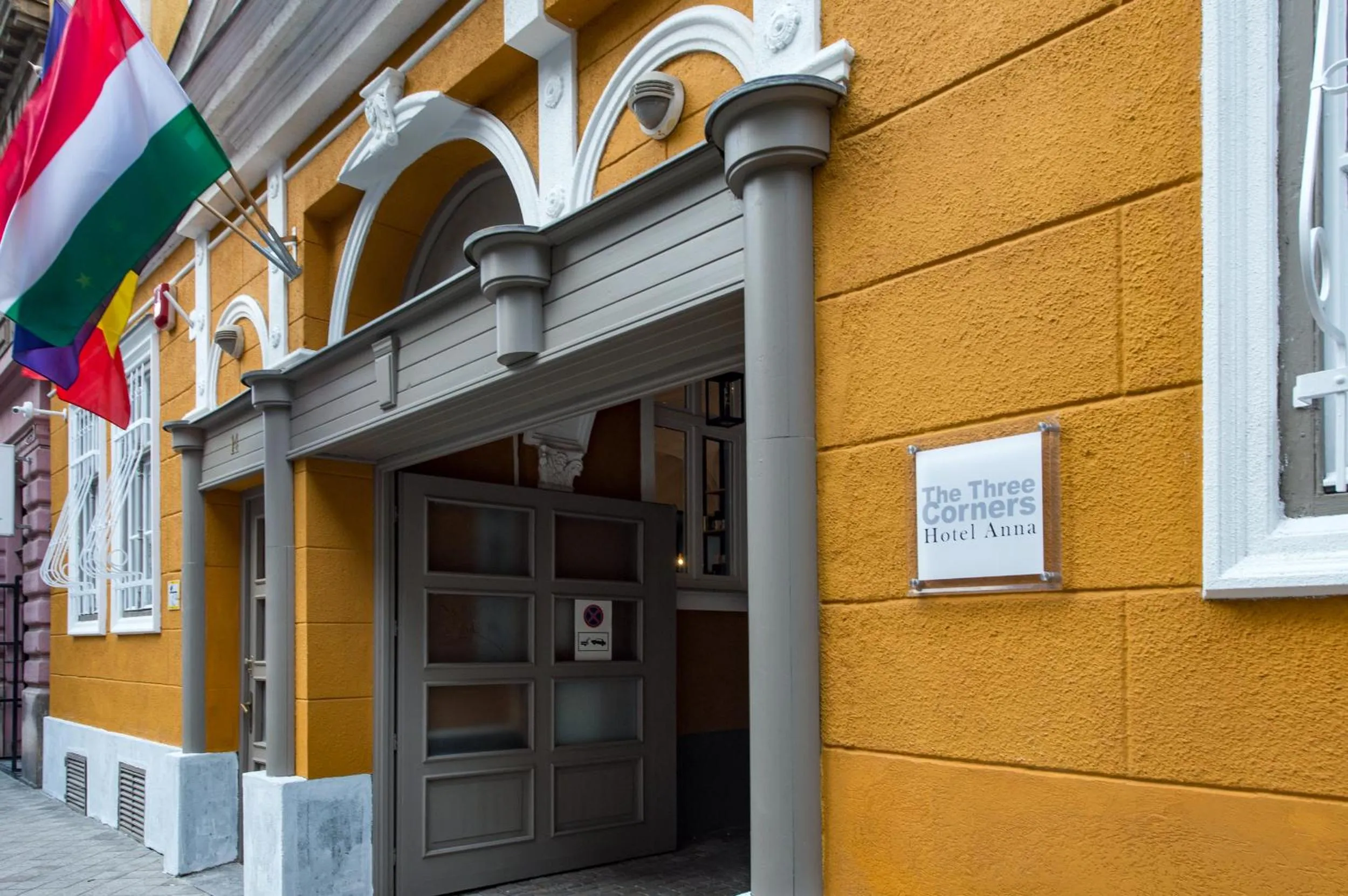 Property building in Three Corners Hotel Anna