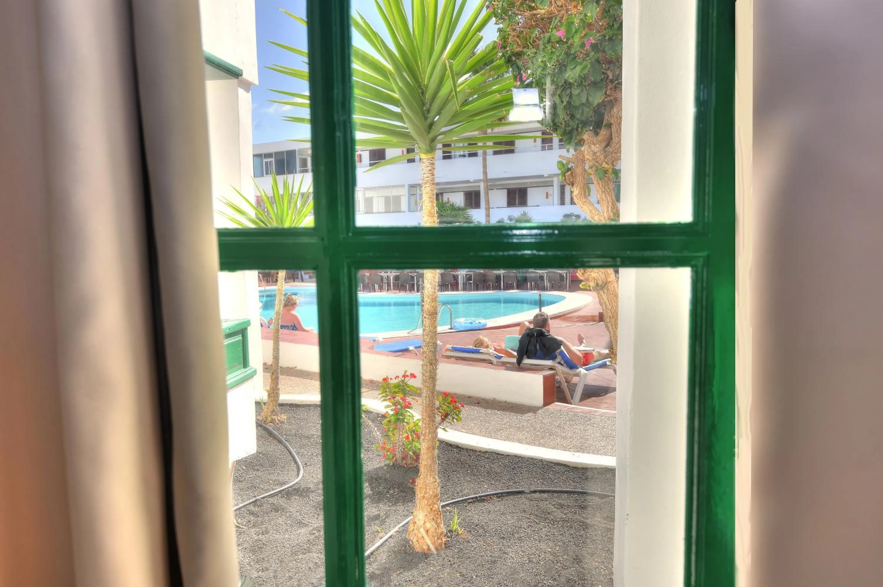 Pool view in Apartamentos Luz Y Mar