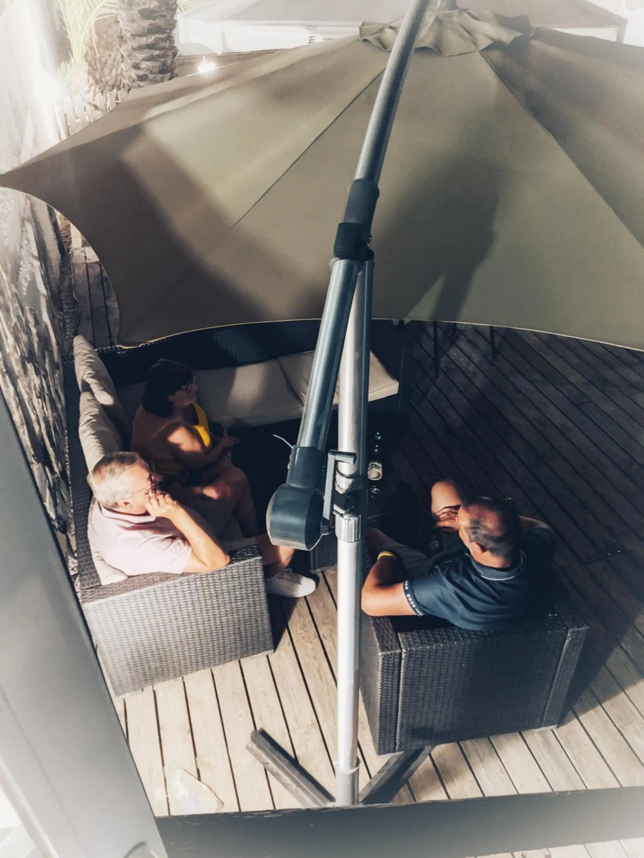 Balcony/Terrace in Camping San Javier