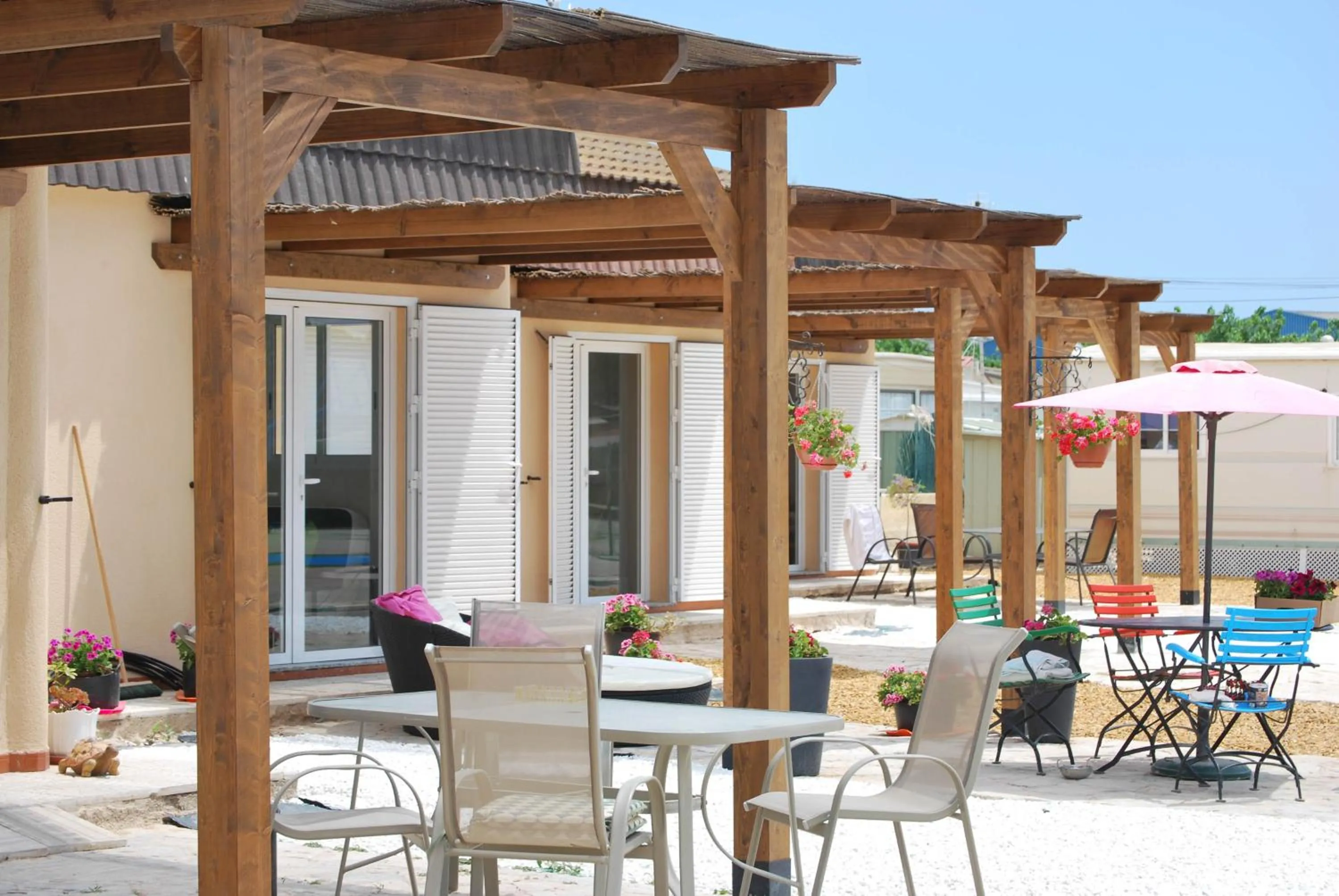 Patio in Camping San Javier