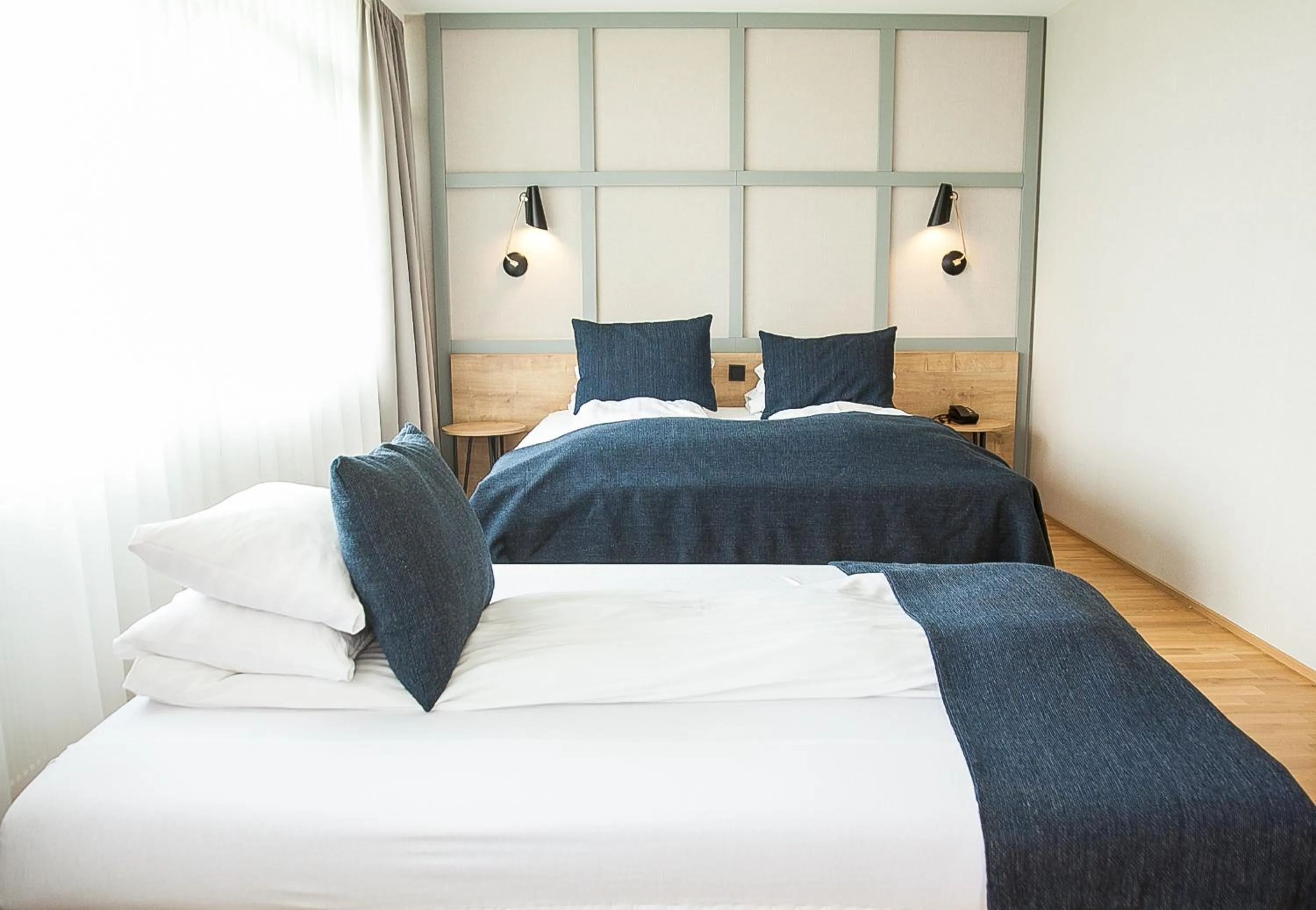 Bedroom, Bed in Fosshotel Reykholt