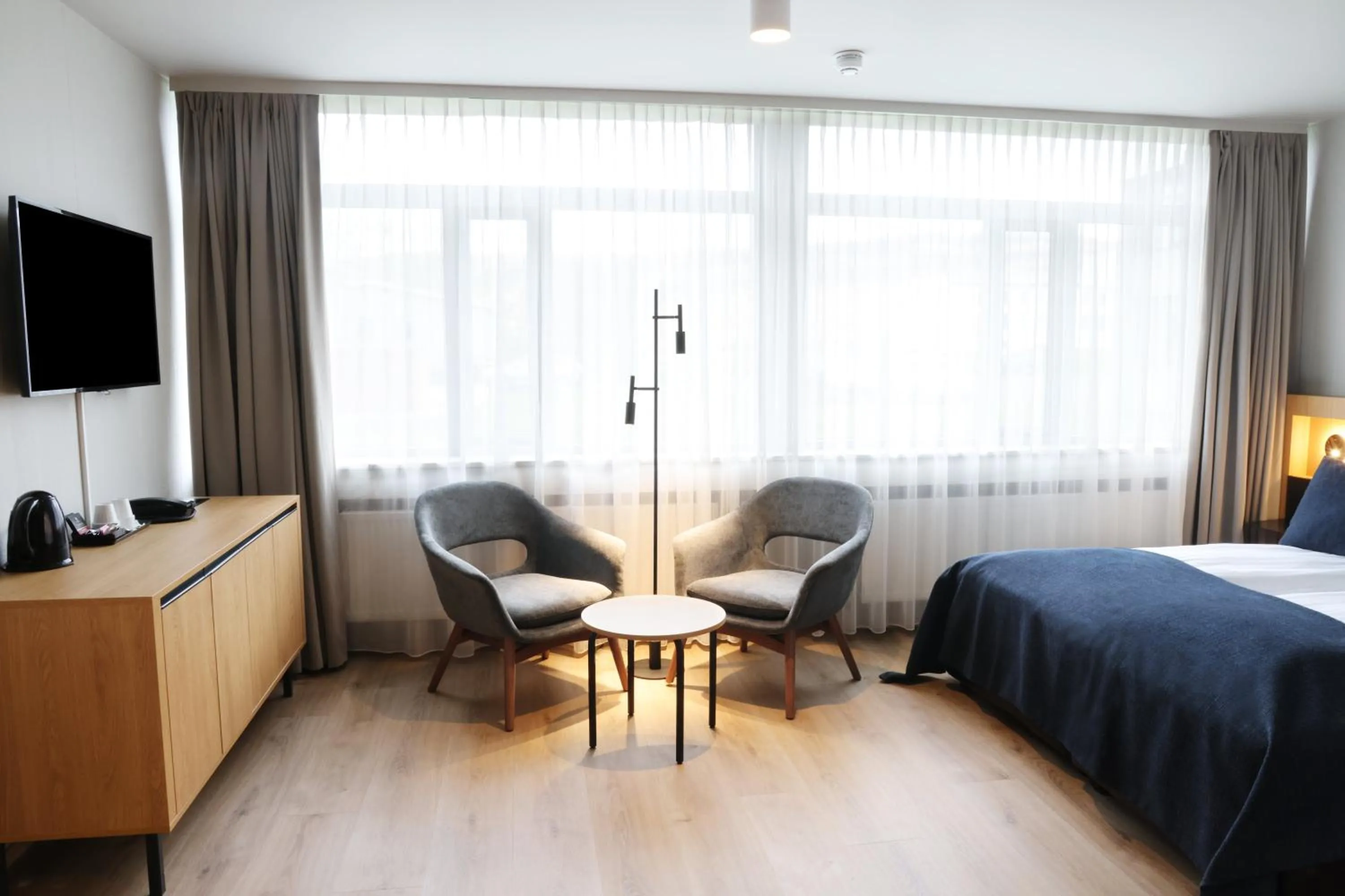 Bedroom, Bed in Fosshotel Reykholt