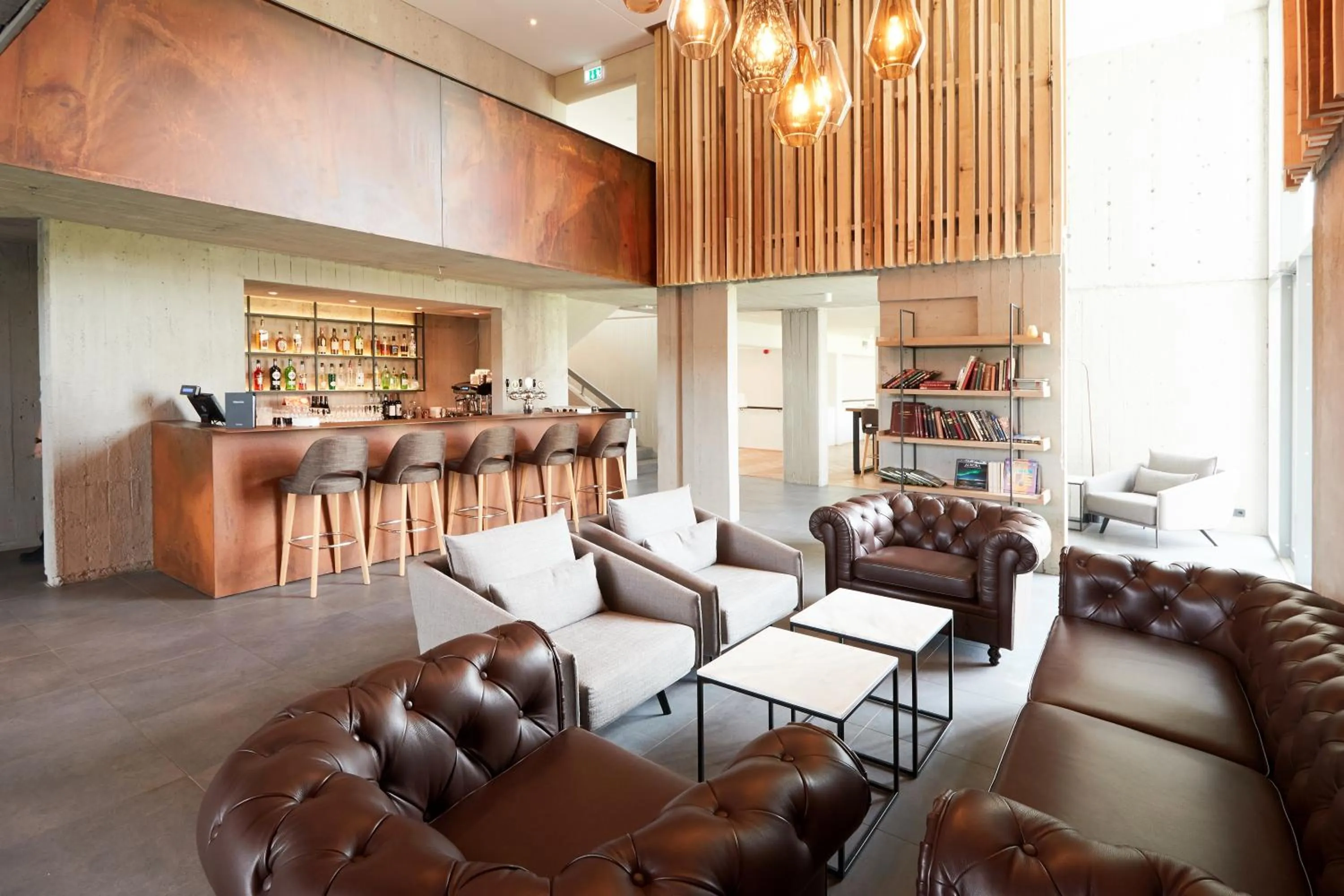 Lounge or bar in Fosshotel Reykholt