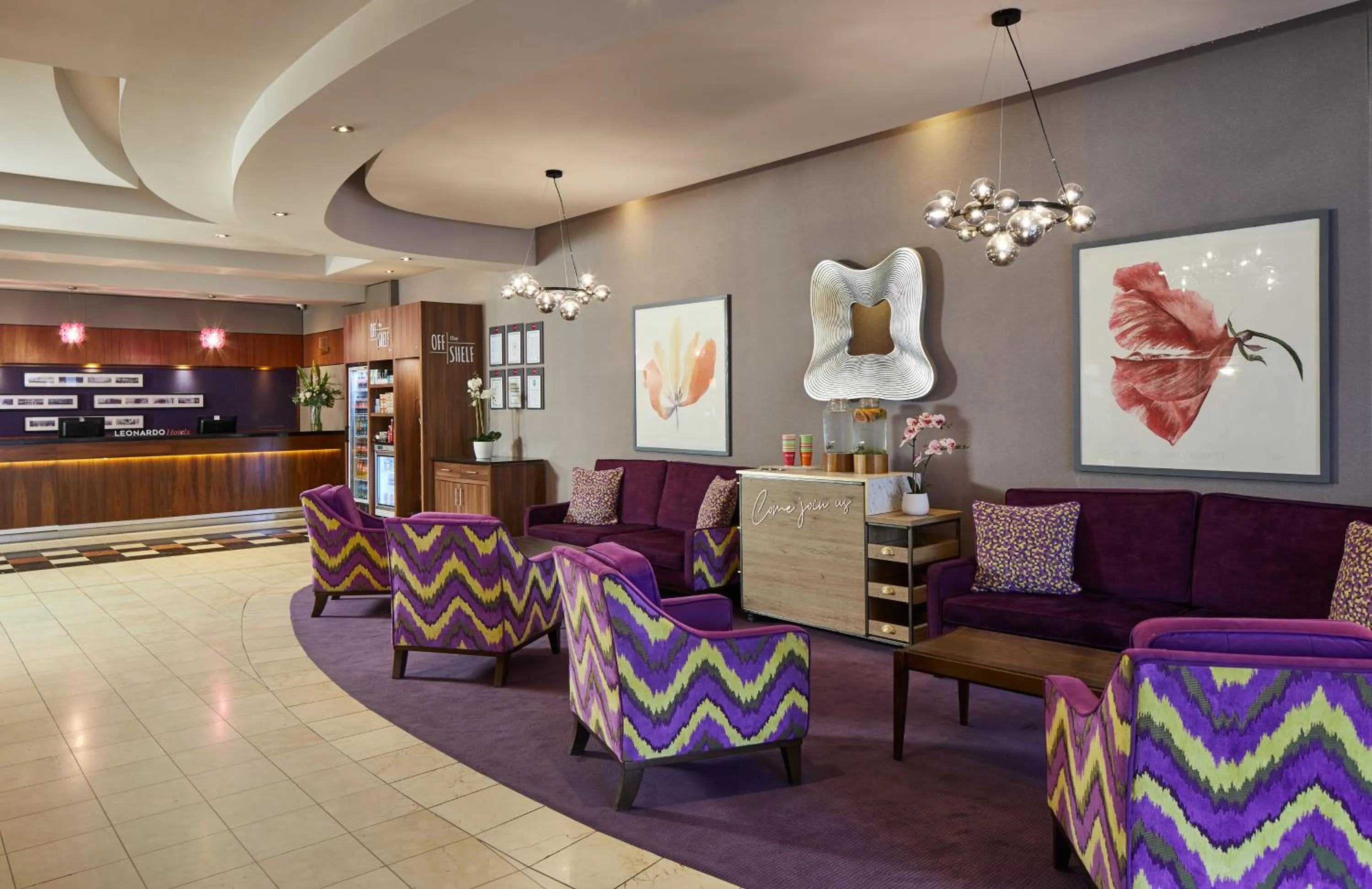 Lobby or reception in Leonardo Hotel Dublin Parnell Street