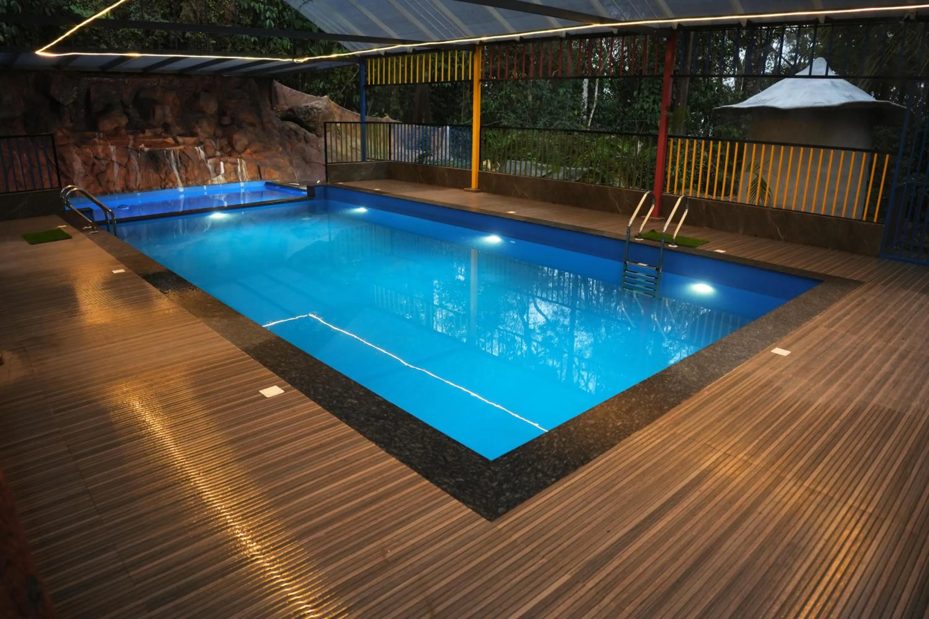 Swimming pool in Rock Haven Wayanad Resort and Experiences