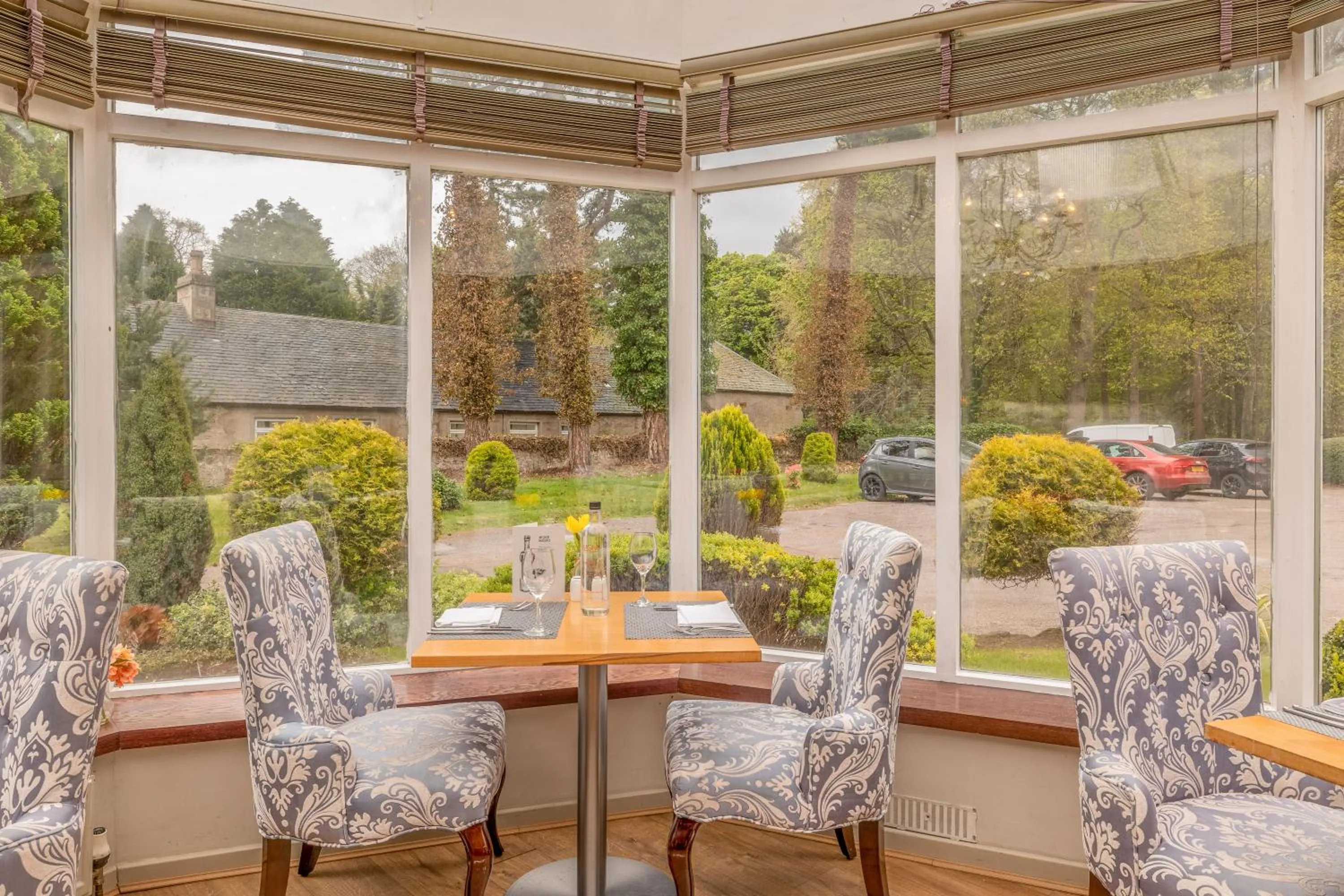 Dining area in Muthu Newton Hotel (Near Inverness Airport)