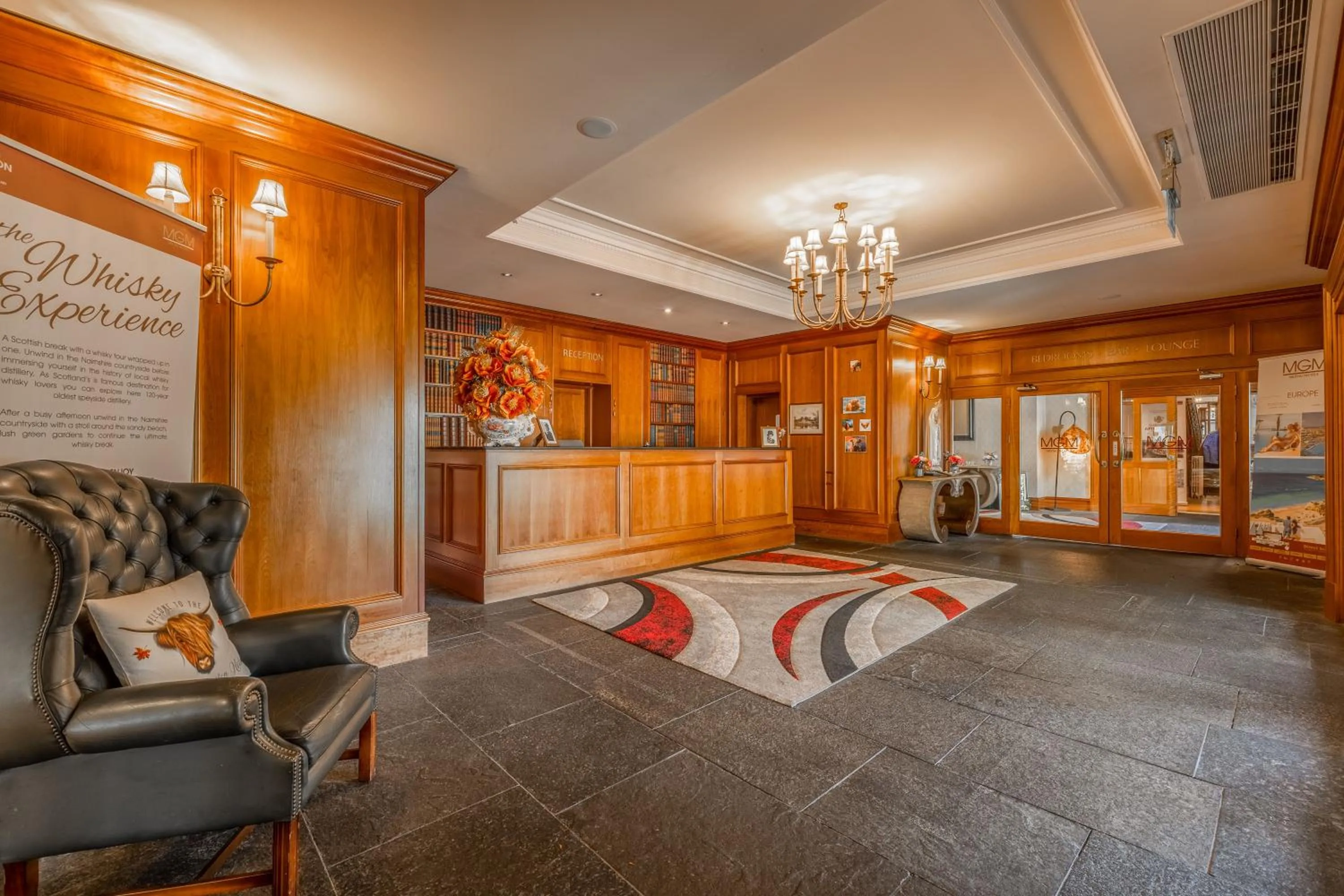 Lobby or reception in Muthu Newton Hotel (Near Inverness Airport)