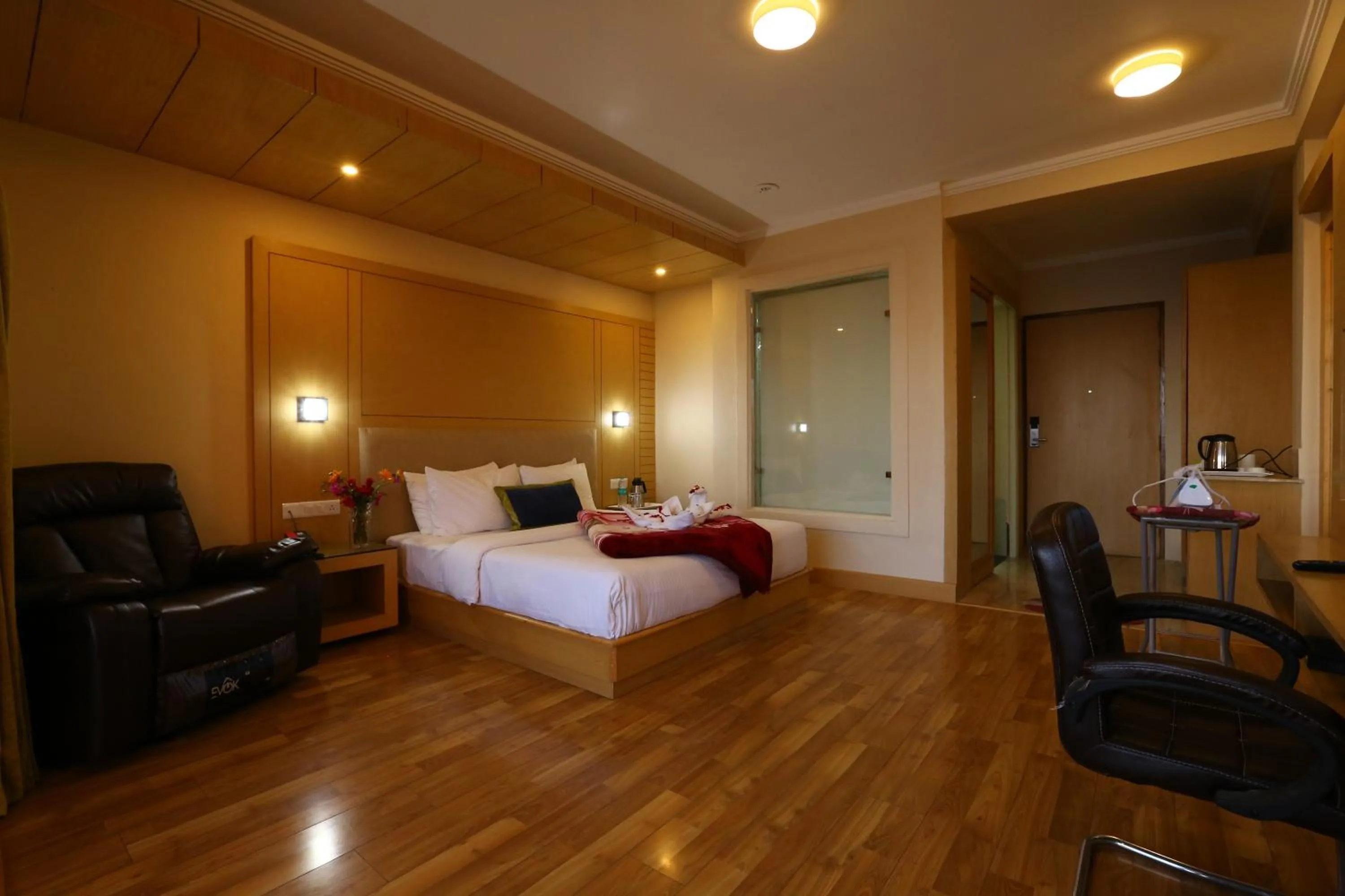 Bed in The Byke Nature Vilas Pure Veg