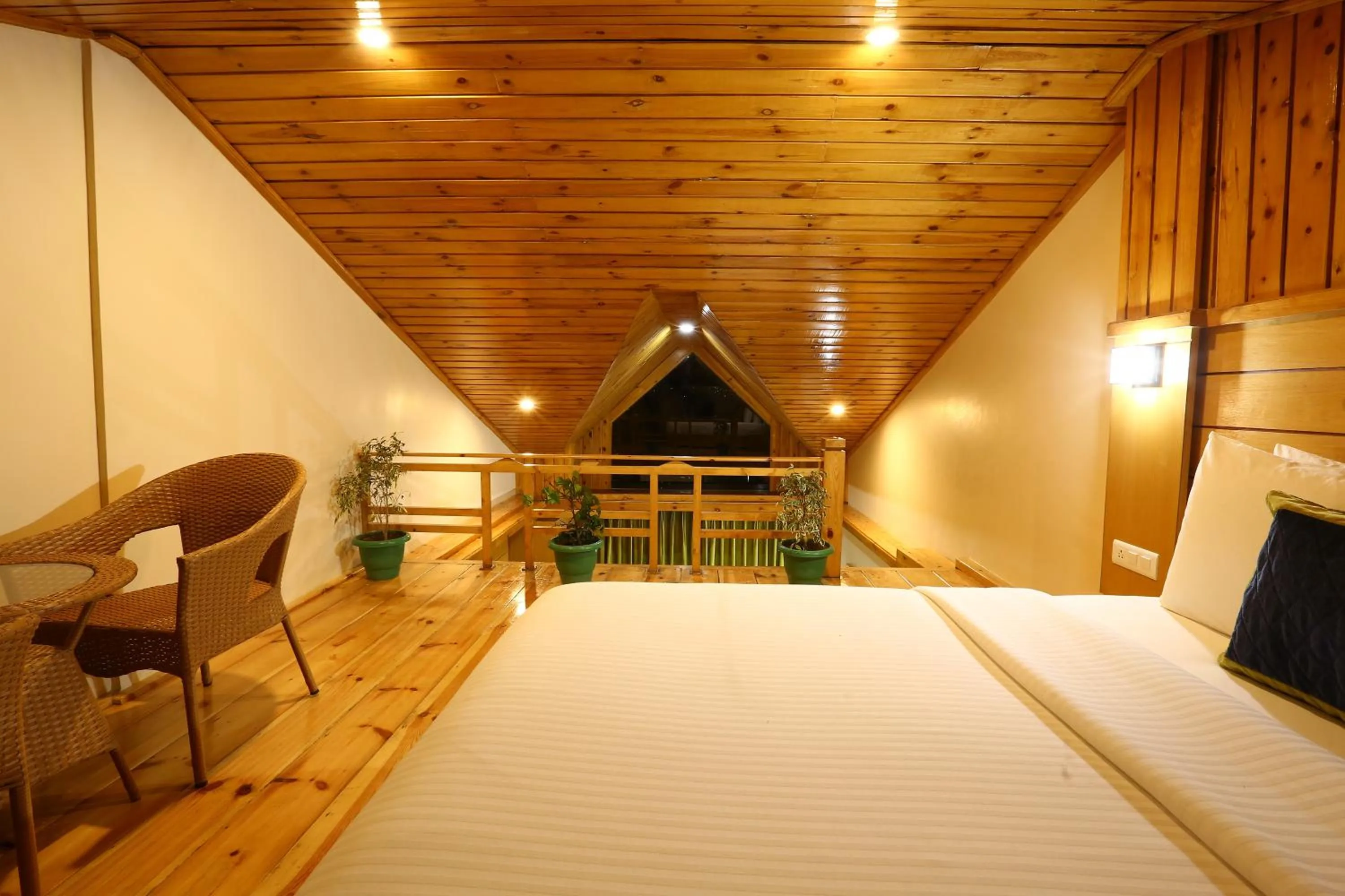 Bed in The Byke Nature Vilas Pure Veg