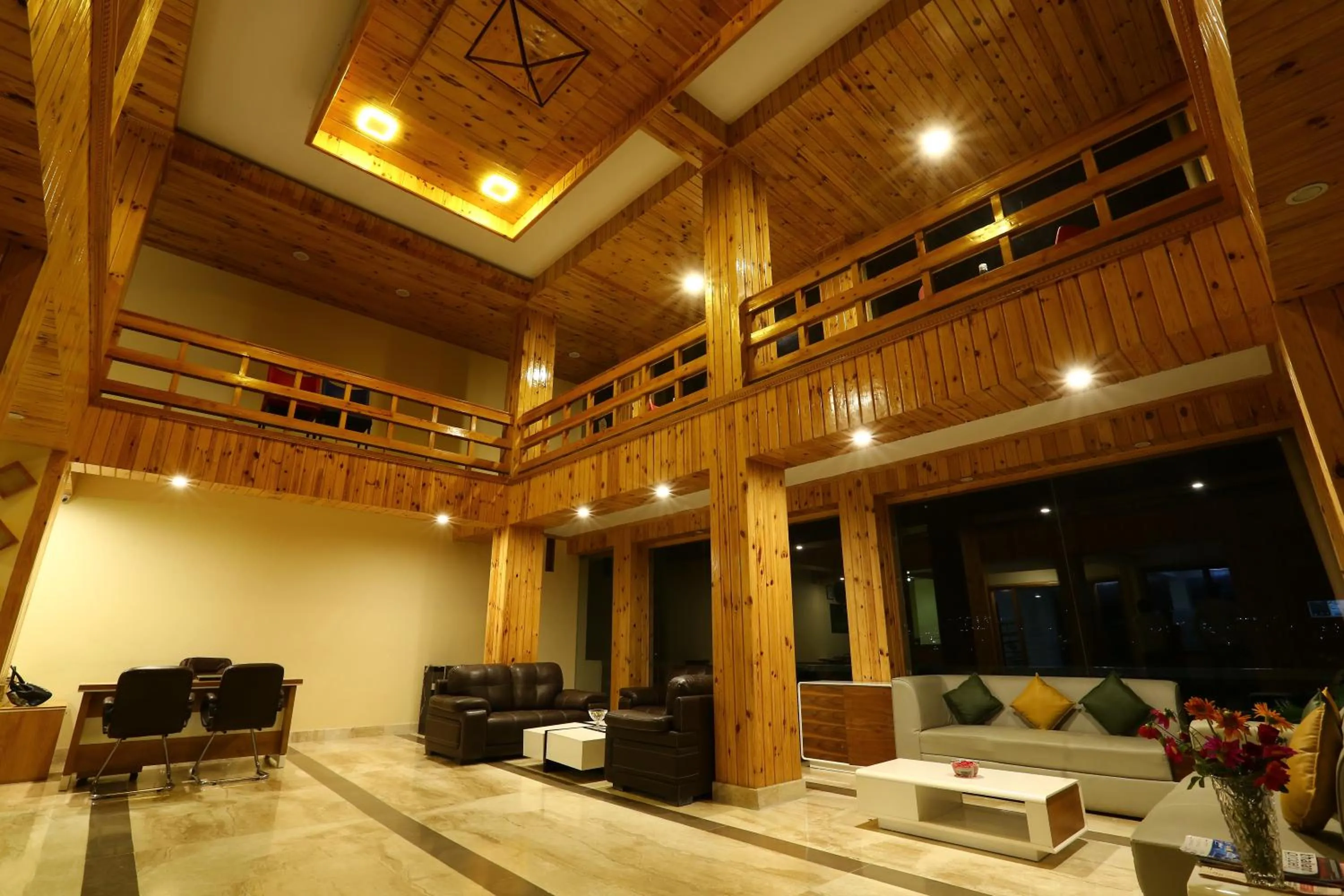 Lobby or reception in The Byke Nature Vilas Pure Veg