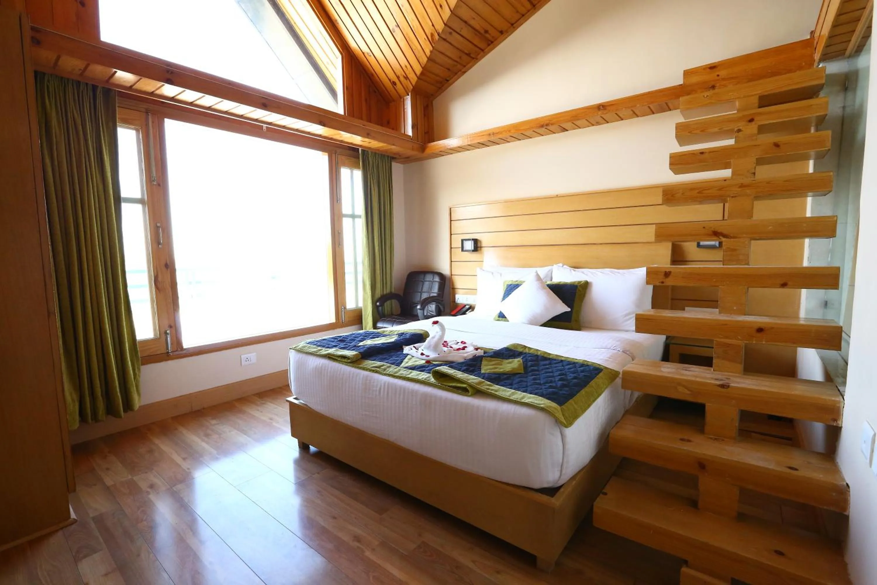 Bed in The Byke Nature Vilas Pure Veg