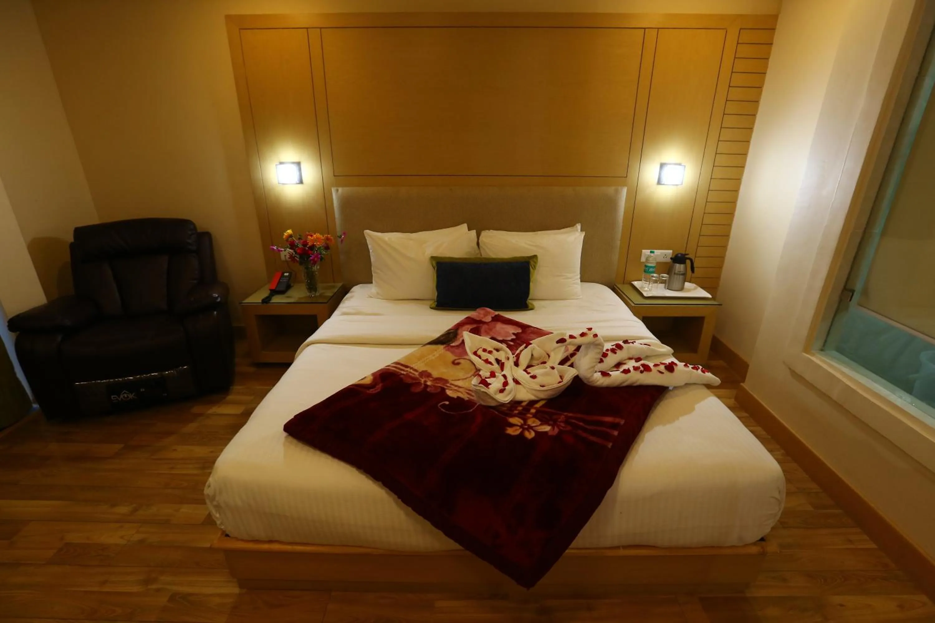 Bed in The Byke Nature Vilas Pure Veg