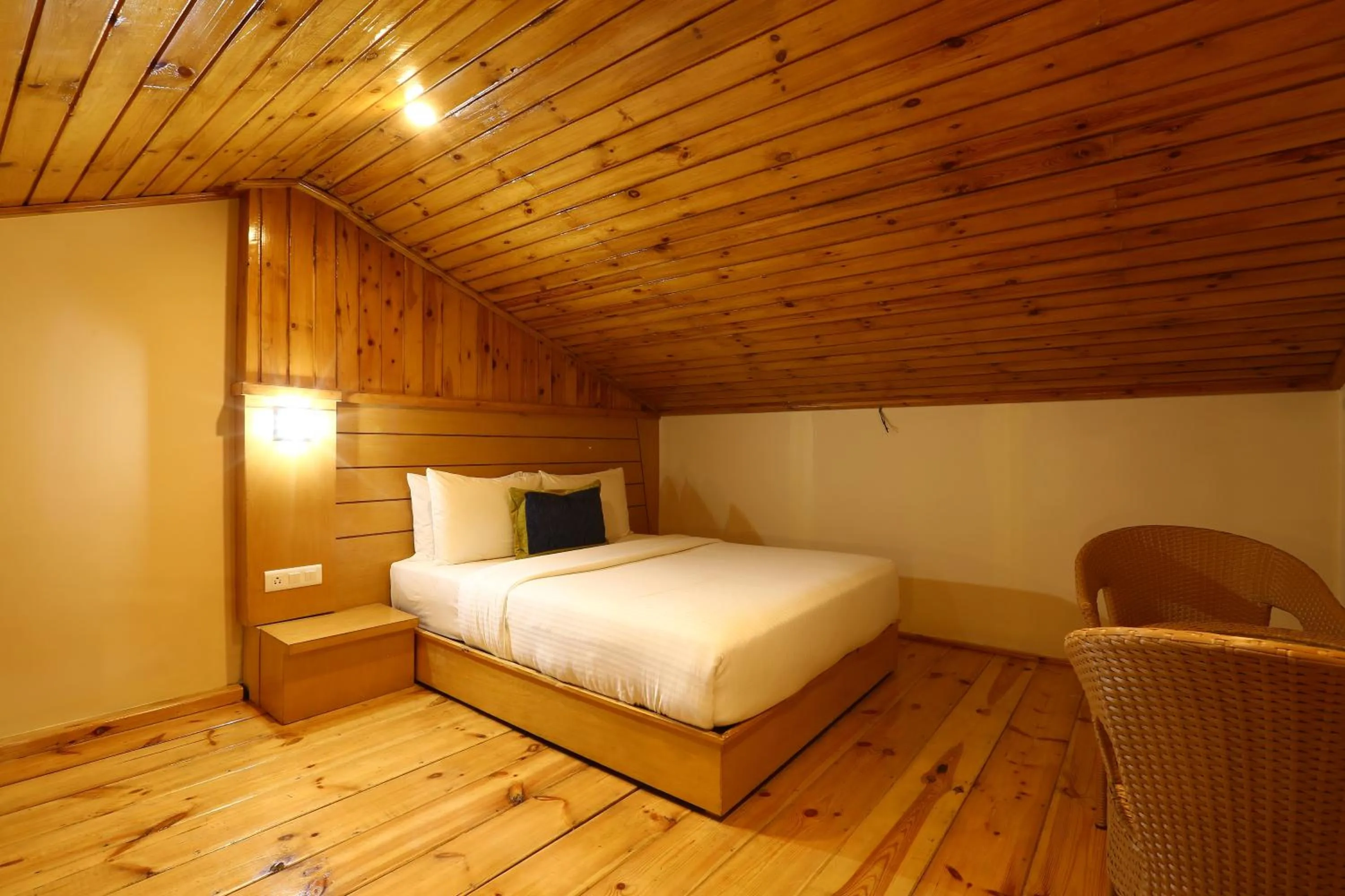 Bed in The Byke Nature Vilas Pure Veg