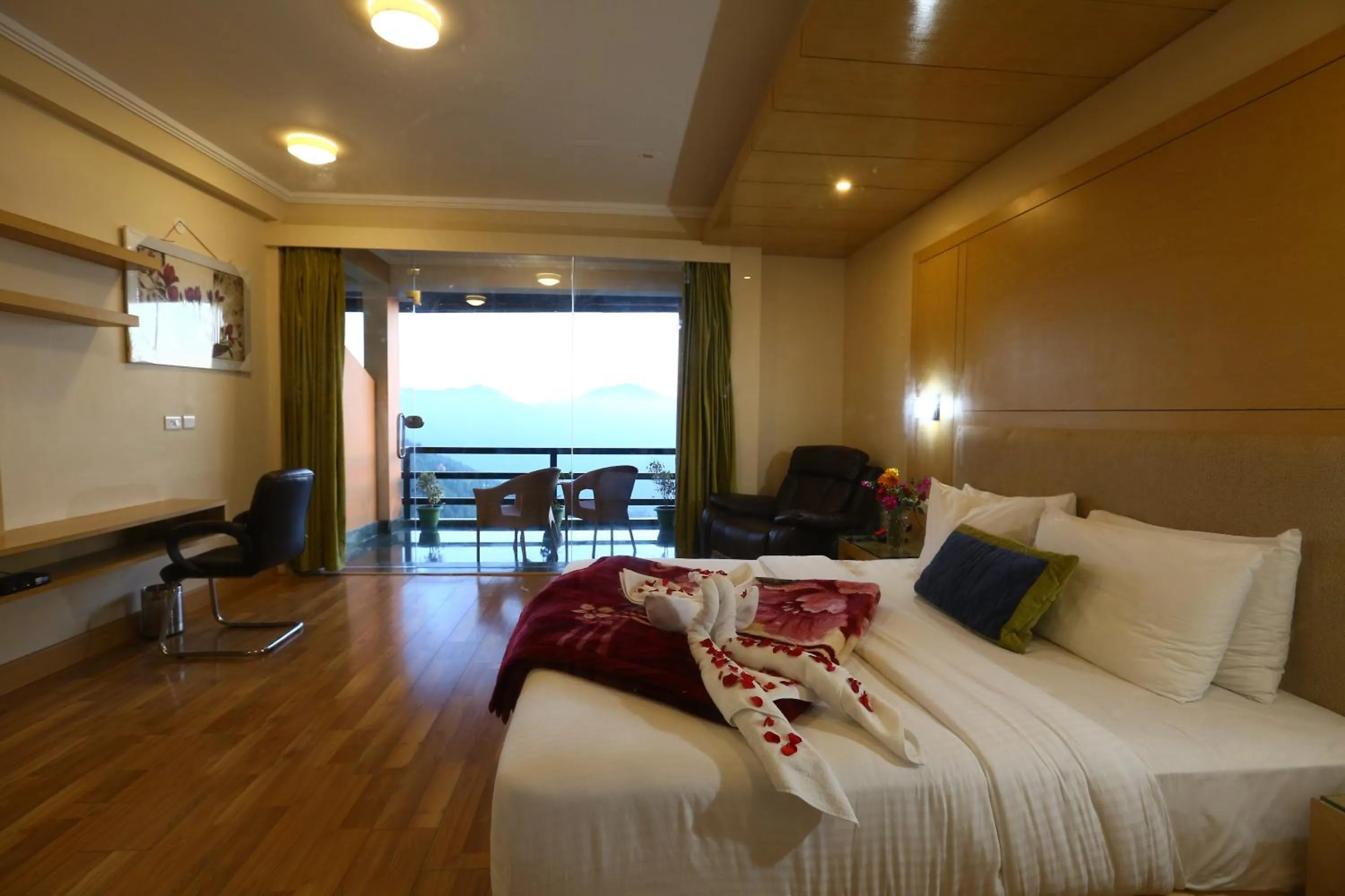 Photo of the whole room, Bed in The Byke Nature Vilas Pure Veg