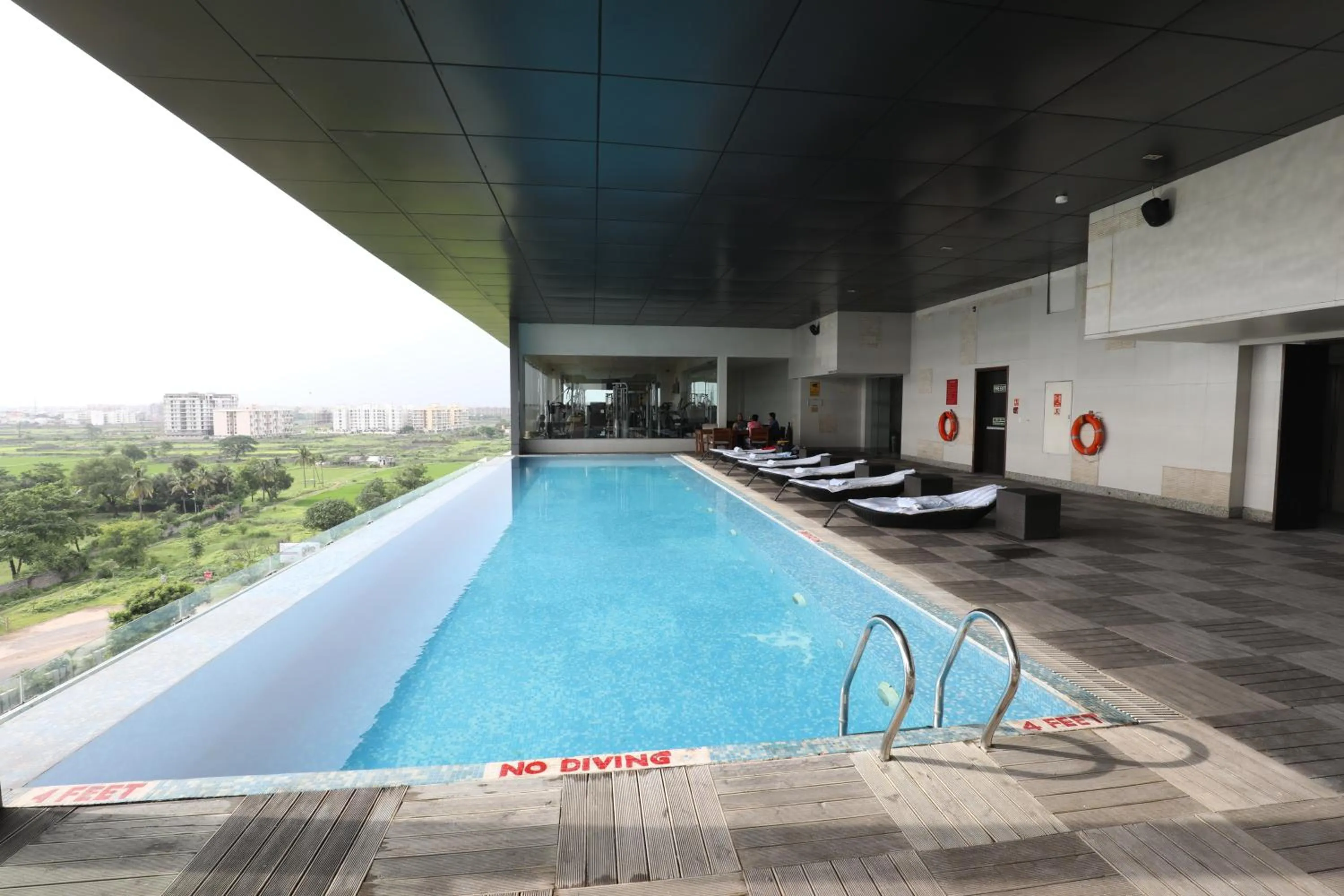 Swimming pool in Sayaji Raipur