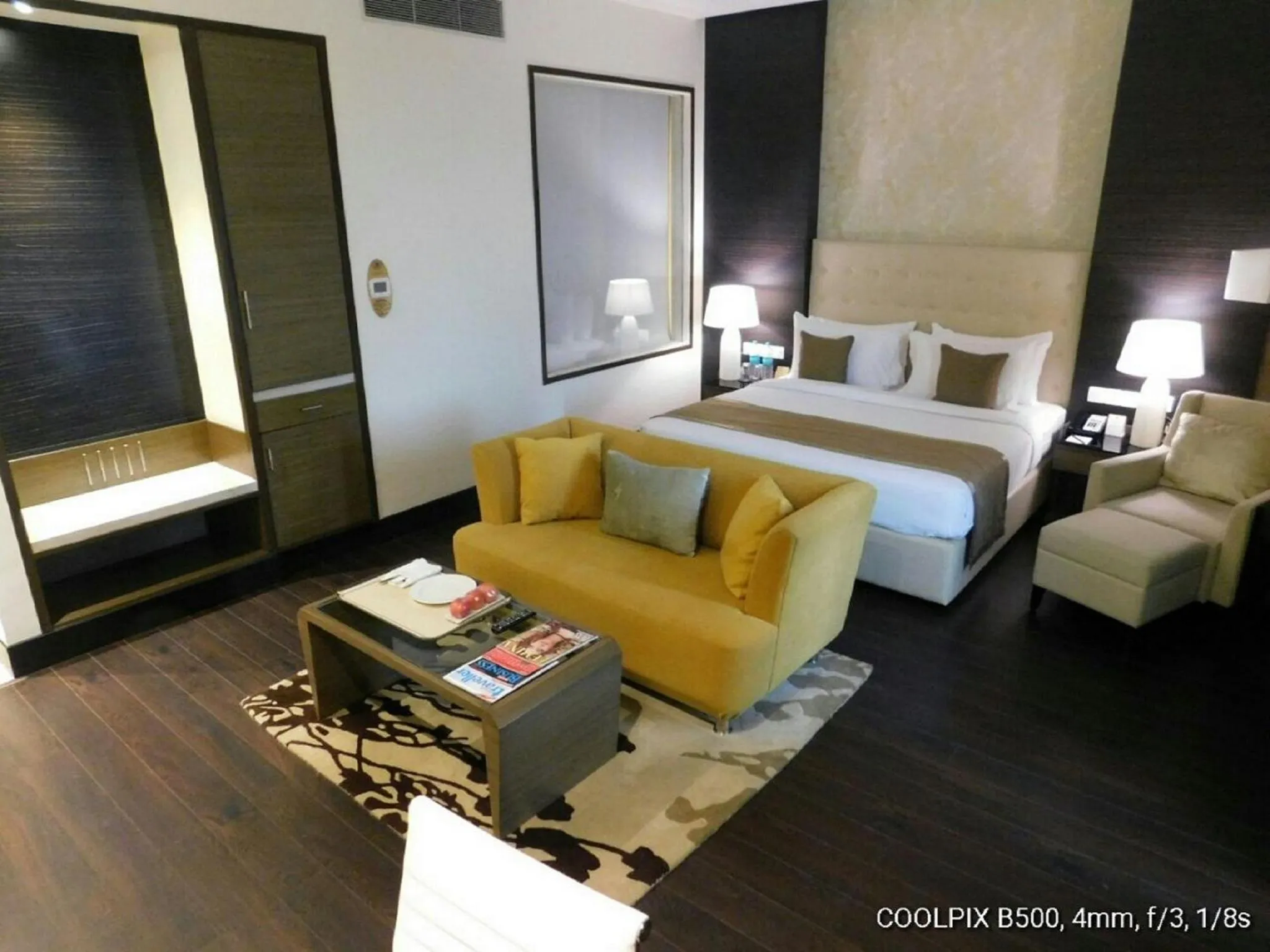 Photo of the whole room, Bed in Sayaji Raipur