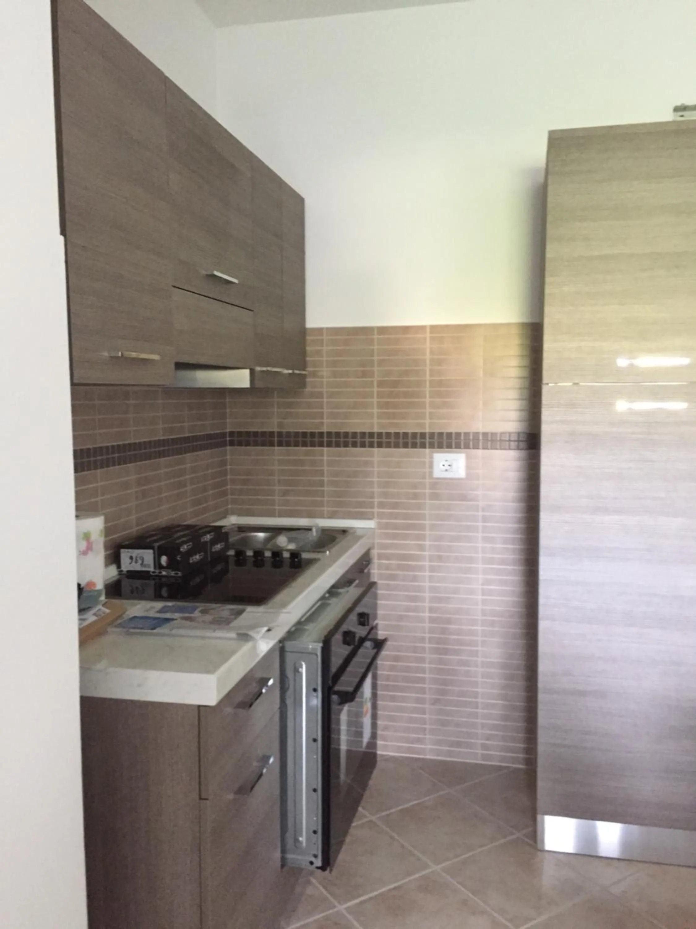 Kitchen or kitchenette in Salieri Apartment
