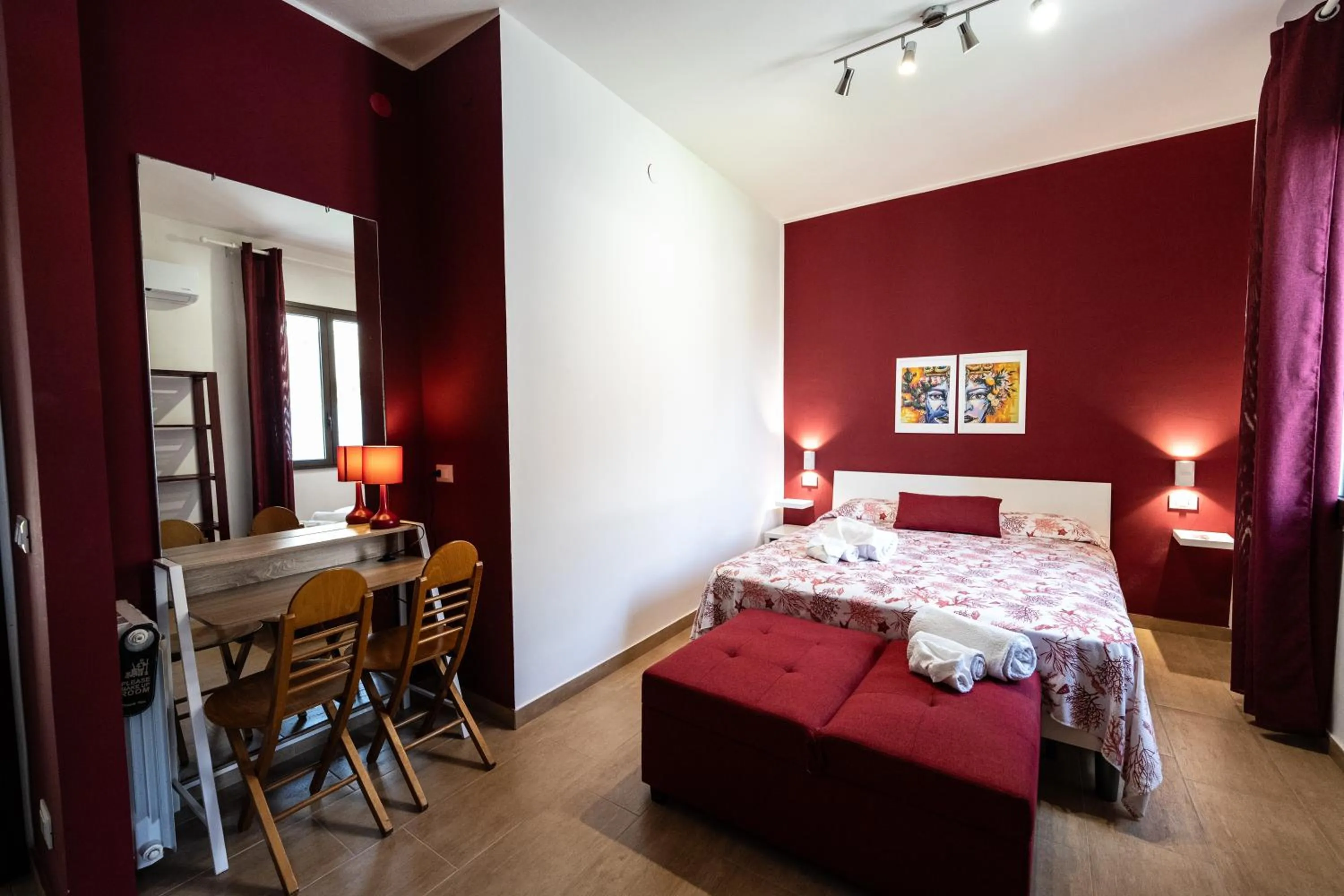 Bed in Villa Giulia Tonnara di Bonagia