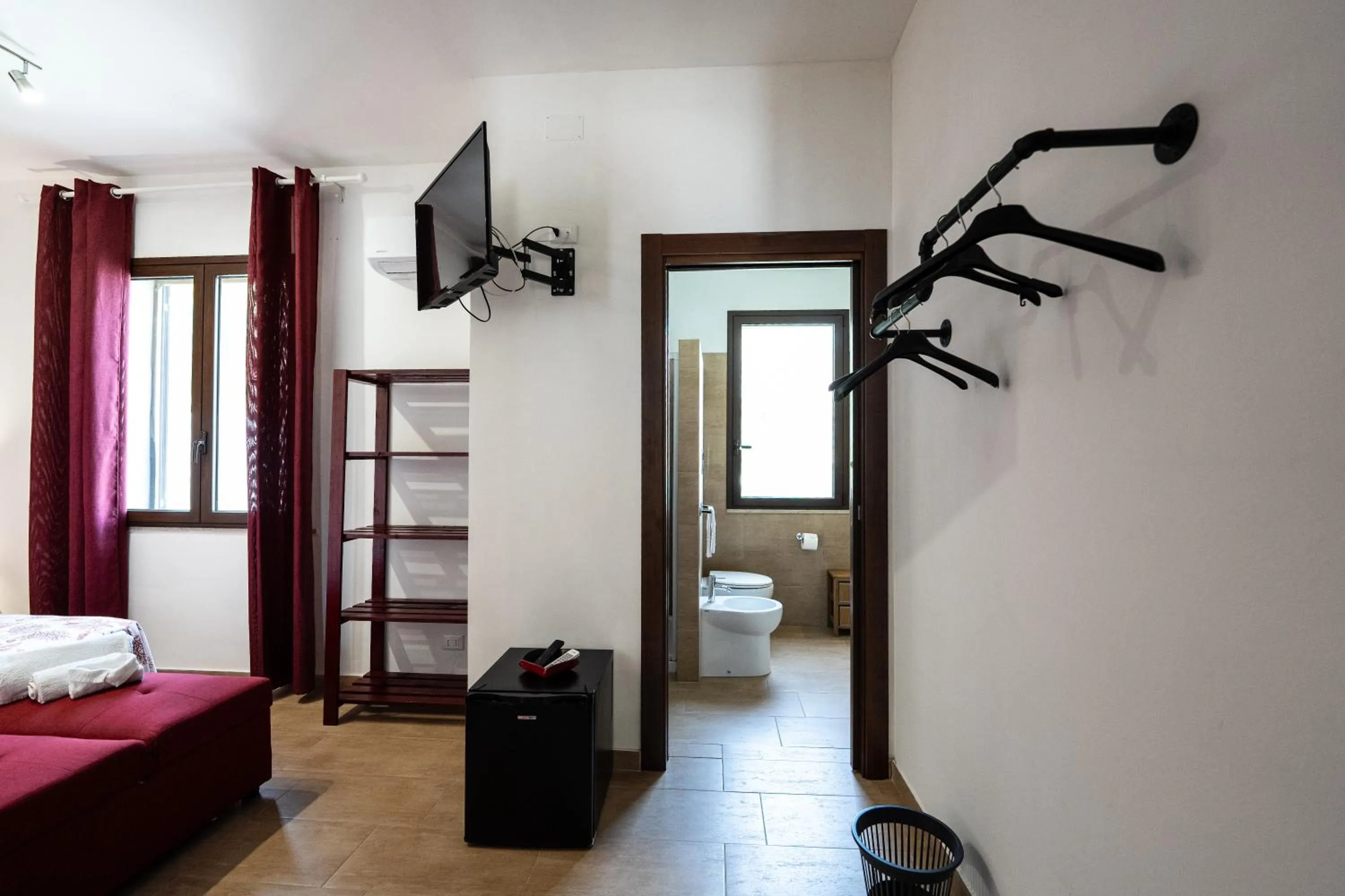 Bed in Villa Giulia Tonnara di Bonagia