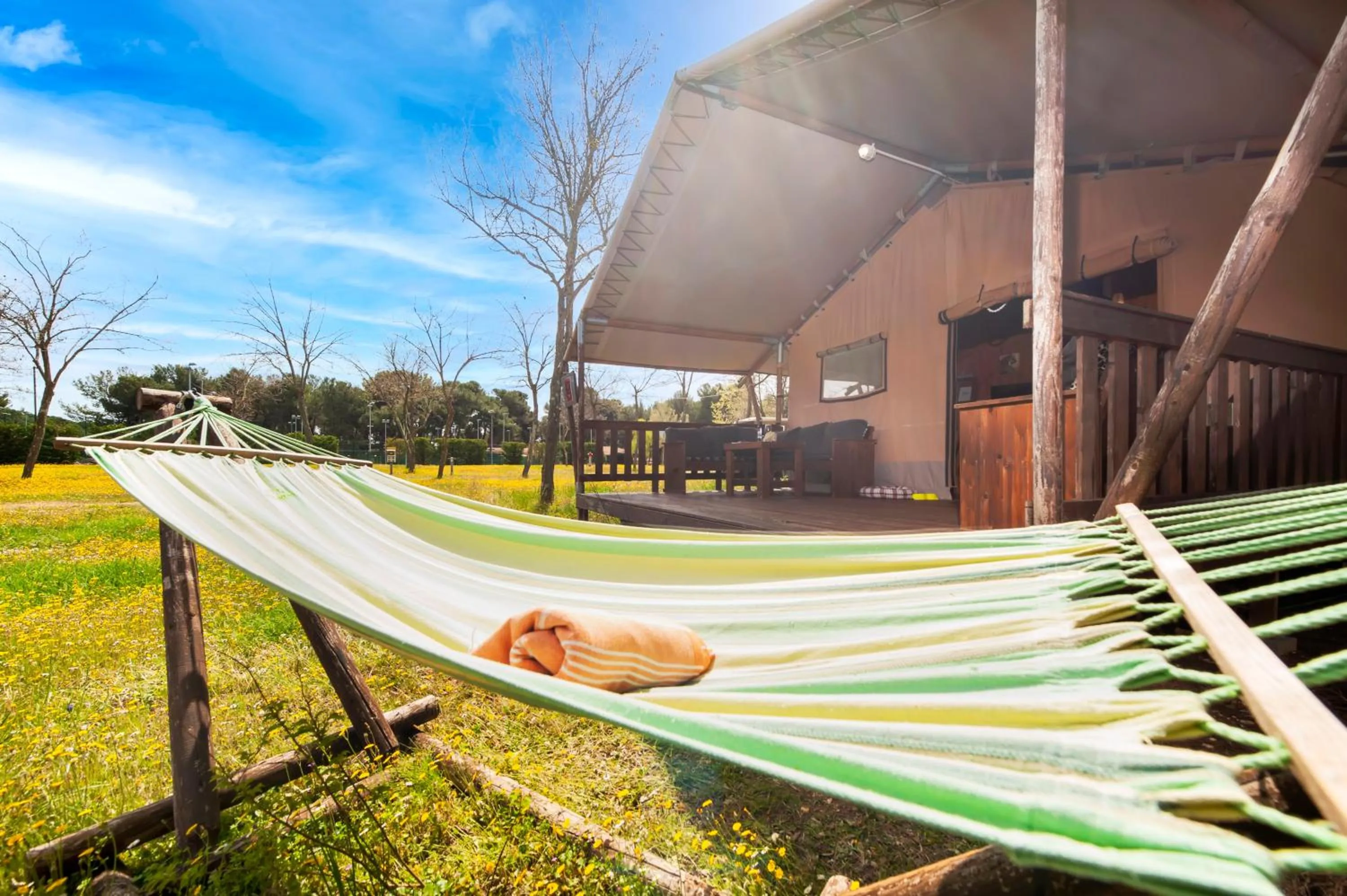 Property building in Glamping and Mobile Homes Lavanda - Holiday Centre Bi VIllage