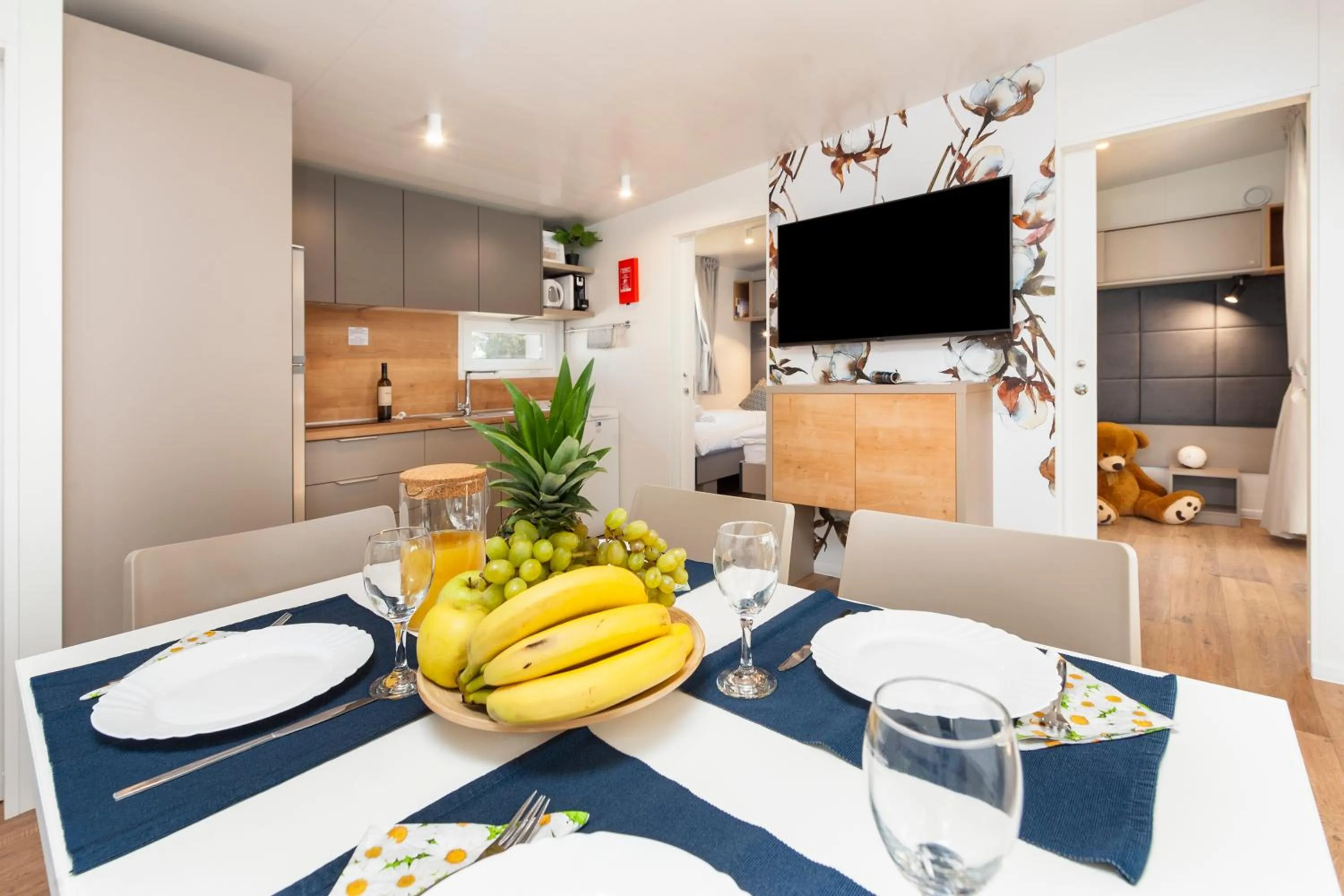 kitchen in Glamping and Mobile Homes Lavanda - Holiday Centre Bi VIllage