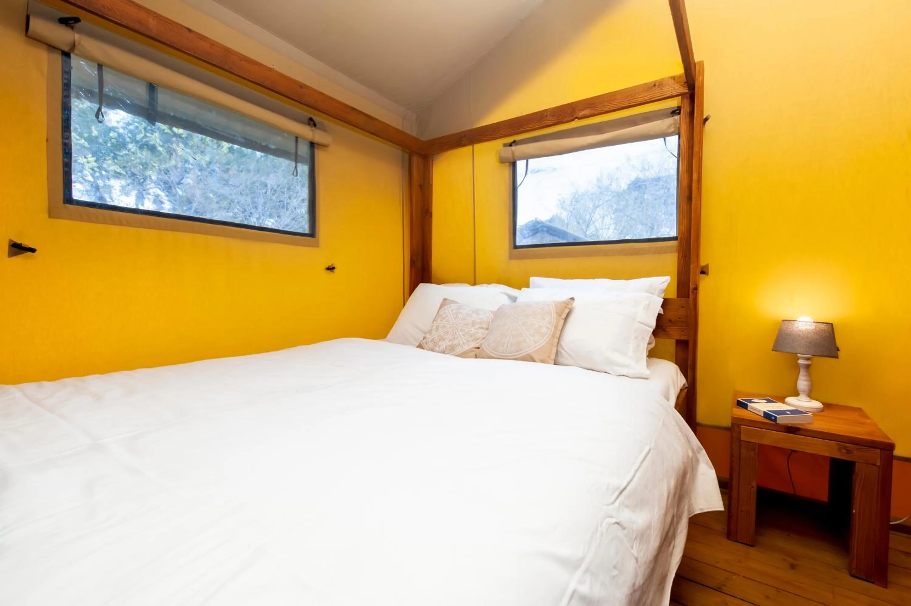 Photo of the whole room, Bed in Glamping and Mobile Homes Lavanda - Holiday Centre Bi VIllage