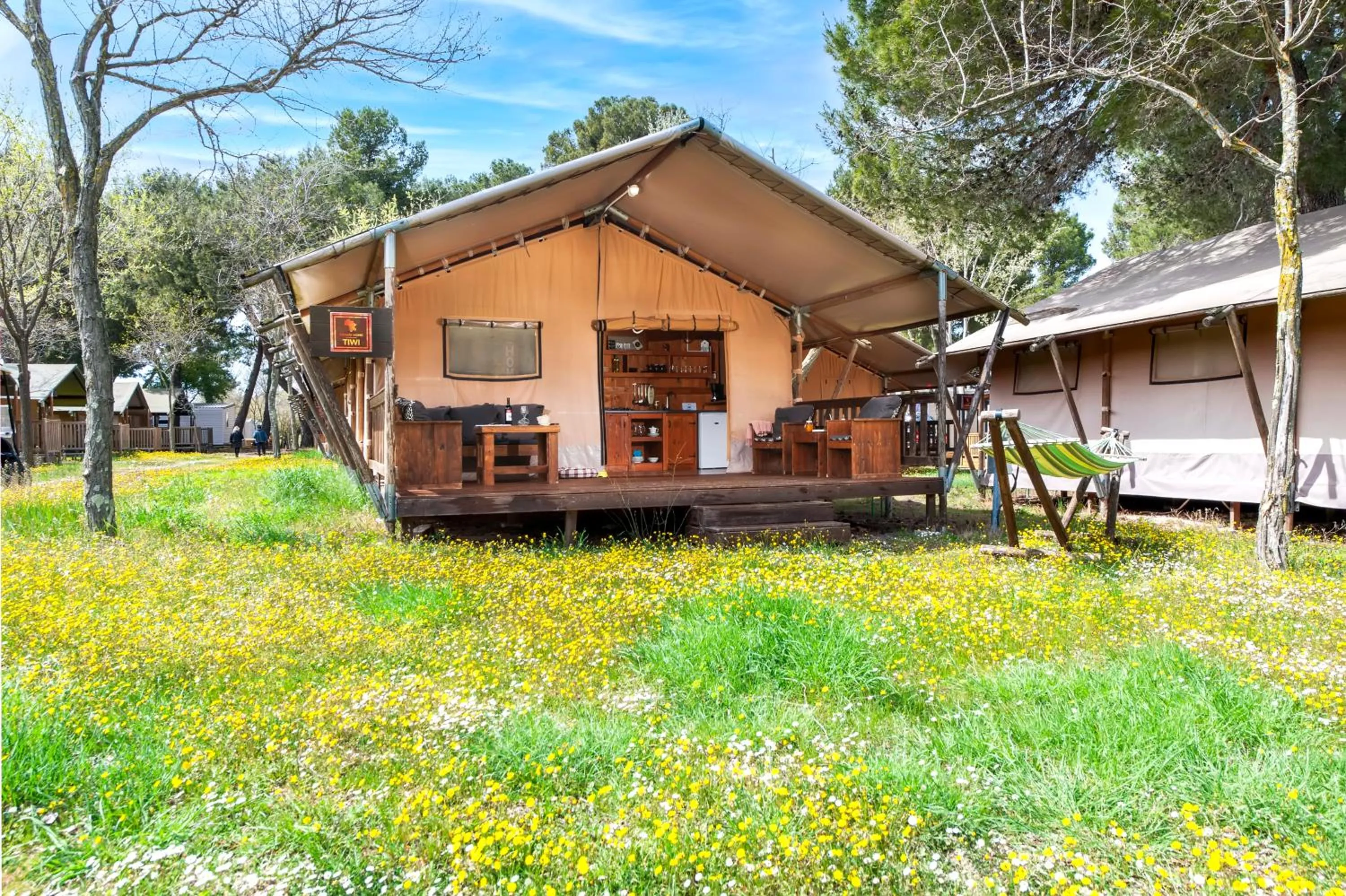 Property building in Glamping and Mobile Homes Lavanda - Holiday Centre Bi VIllage