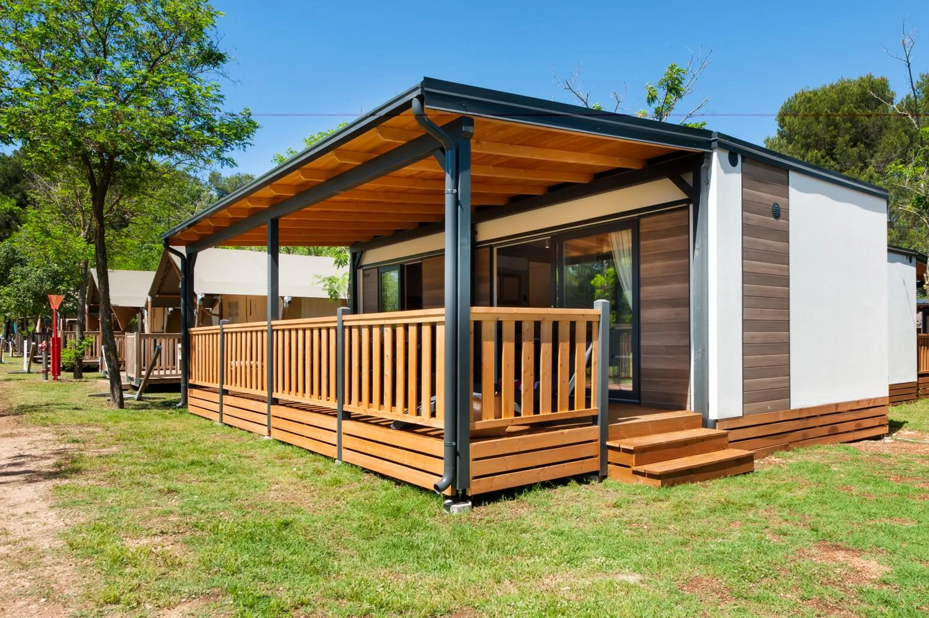 Property building in Glamping and Mobile Homes Lavanda - Holiday Centre Bi VIllage