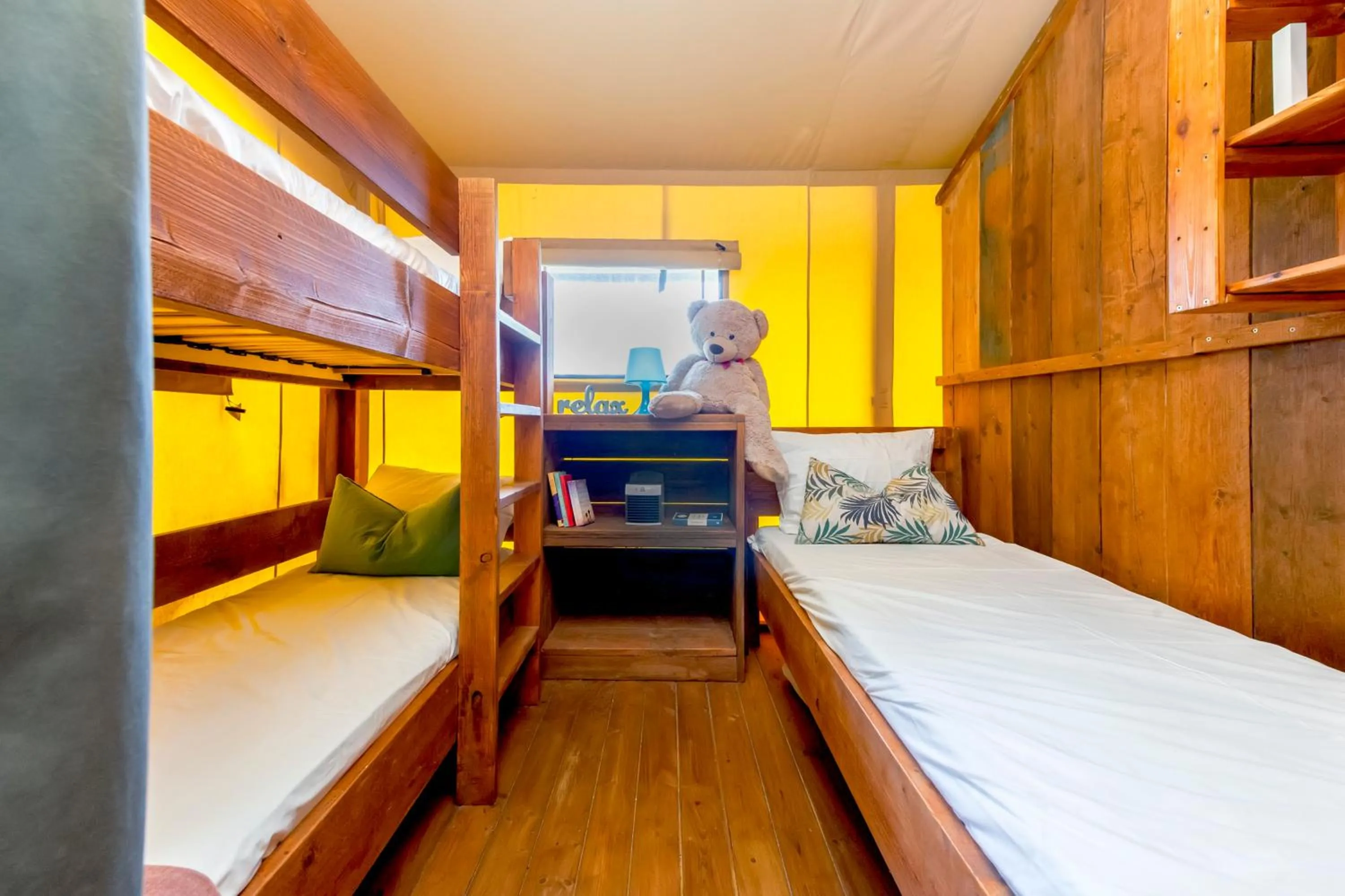 Photo of the whole room, Bed in Glamping and Mobile Homes Lavanda - Holiday Centre Bi VIllage