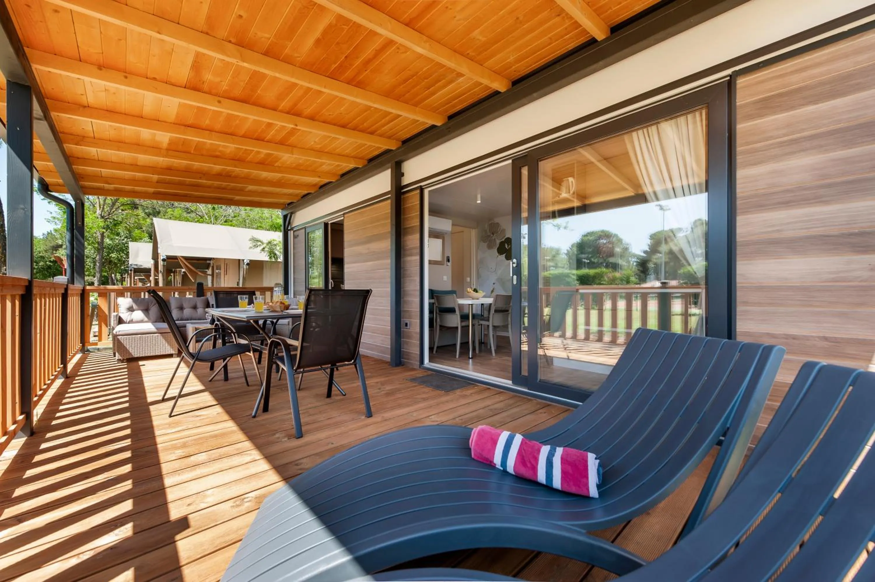 Property building in Glamping and Mobile Homes Lavanda - Holiday Centre Bi VIllage