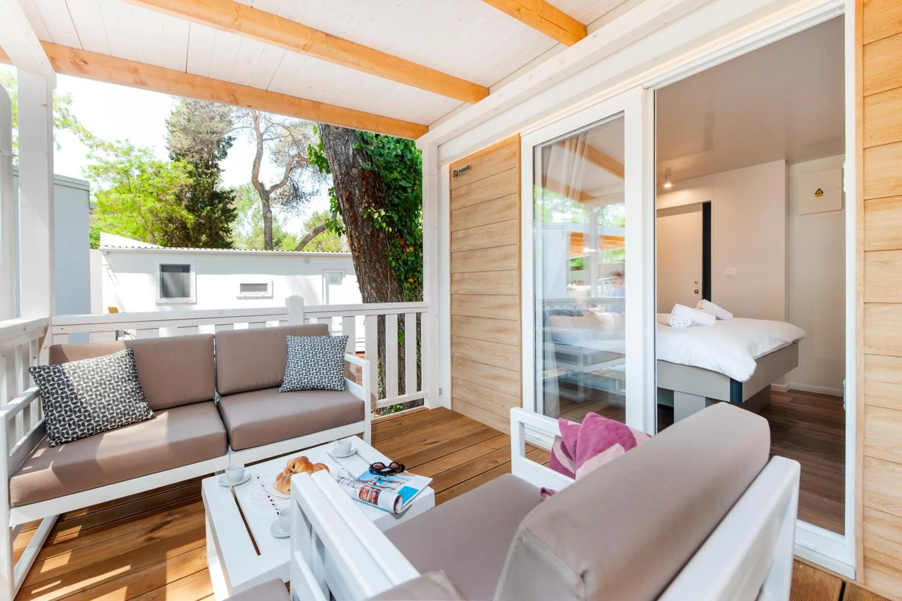 Property building in Glamping and Mobile Homes Lavanda - Holiday Centre Bi VIllage