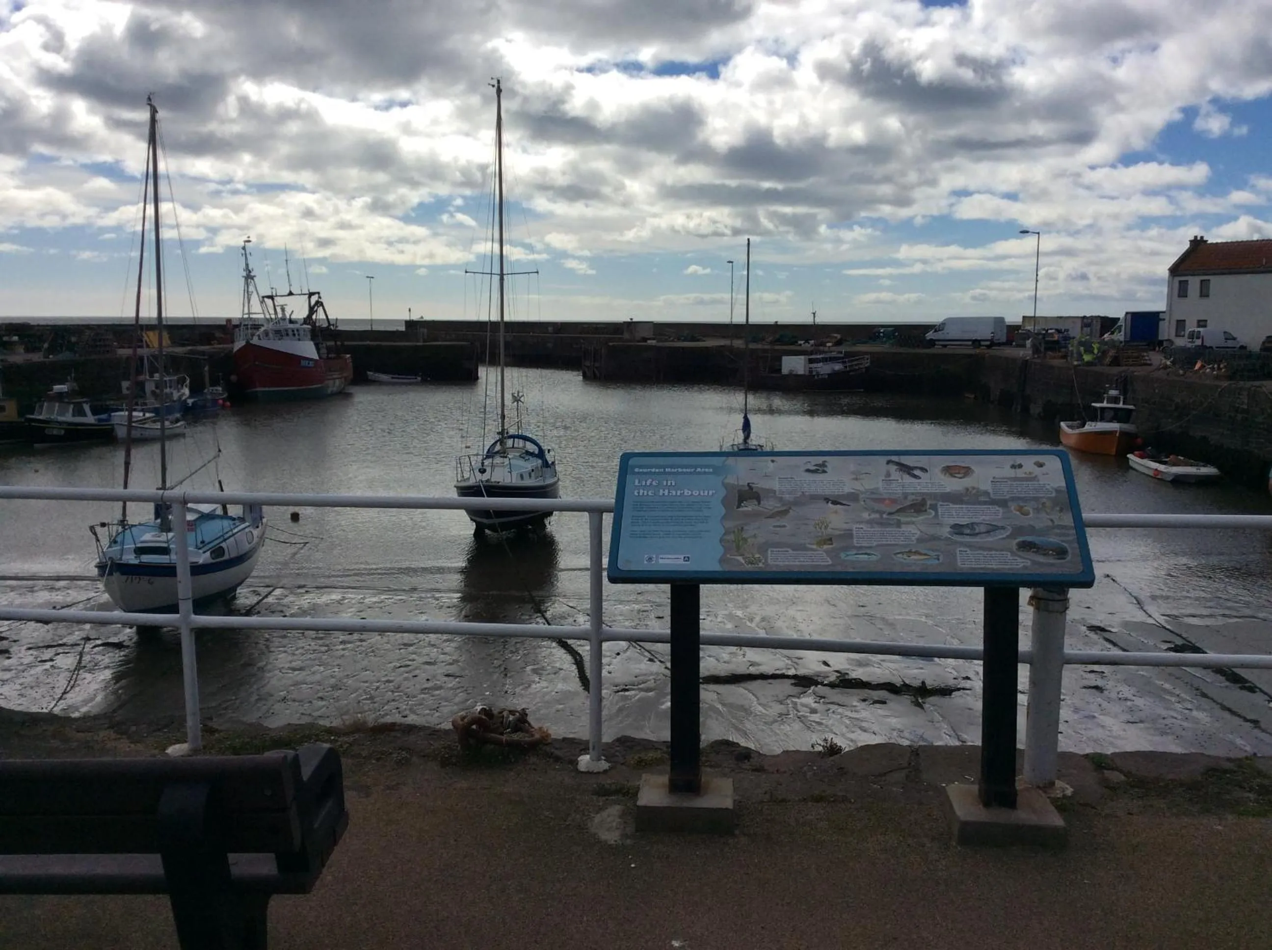 Landmark view in Sma Harbour Hoose