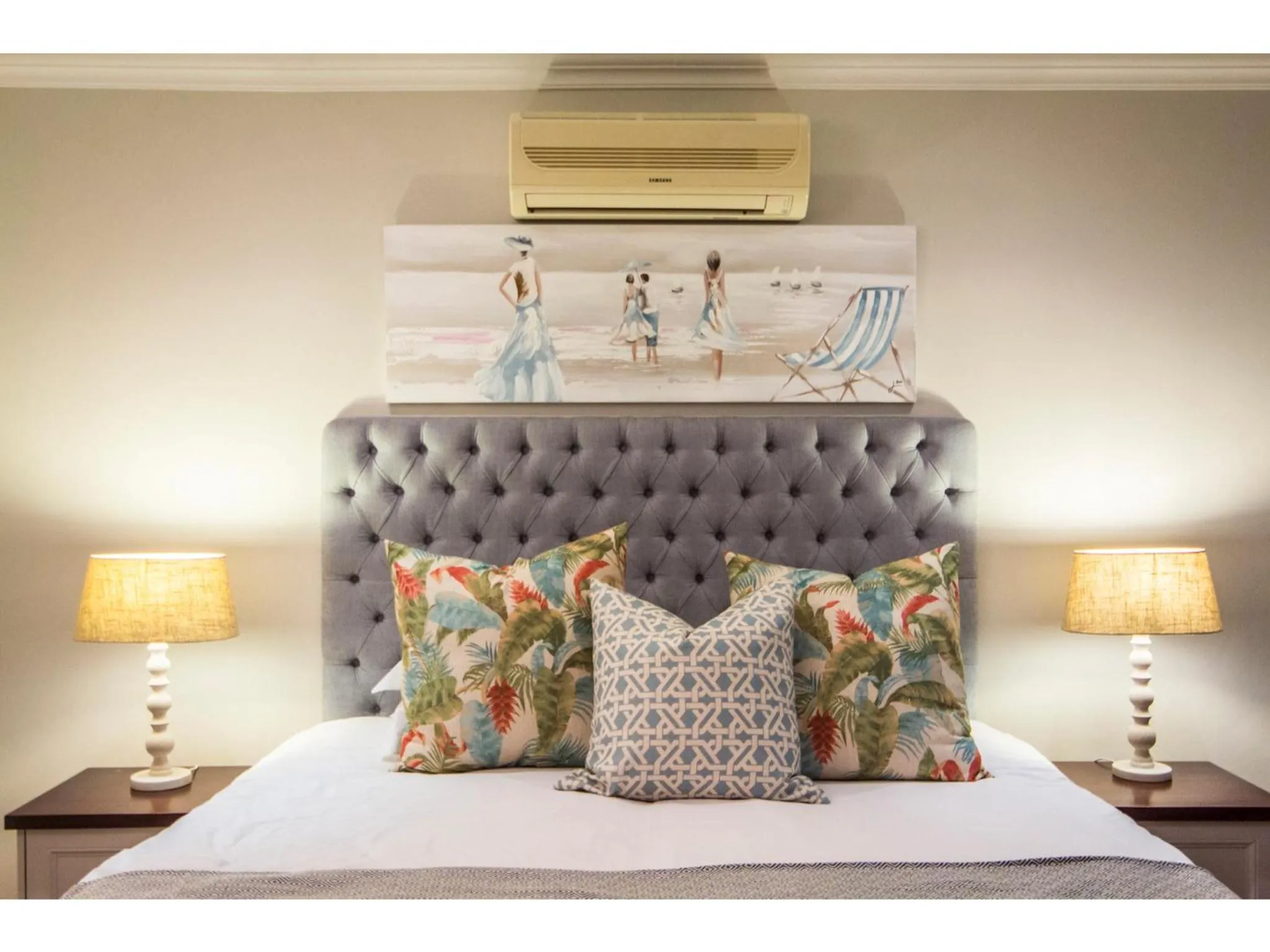 Bedroom, Bed in The Hamptons Guest House