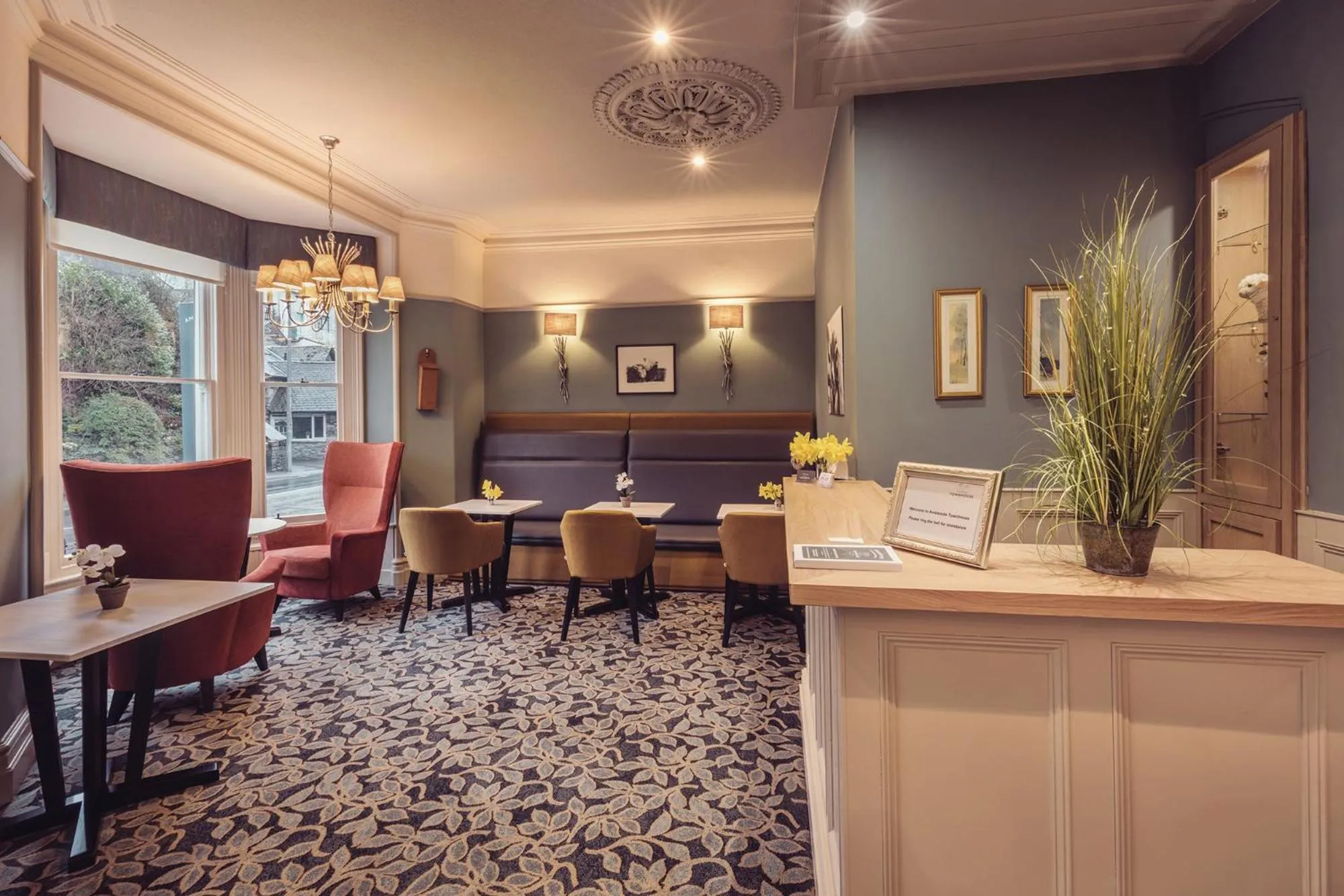 Lobby or reception in Ambleside Townhouse