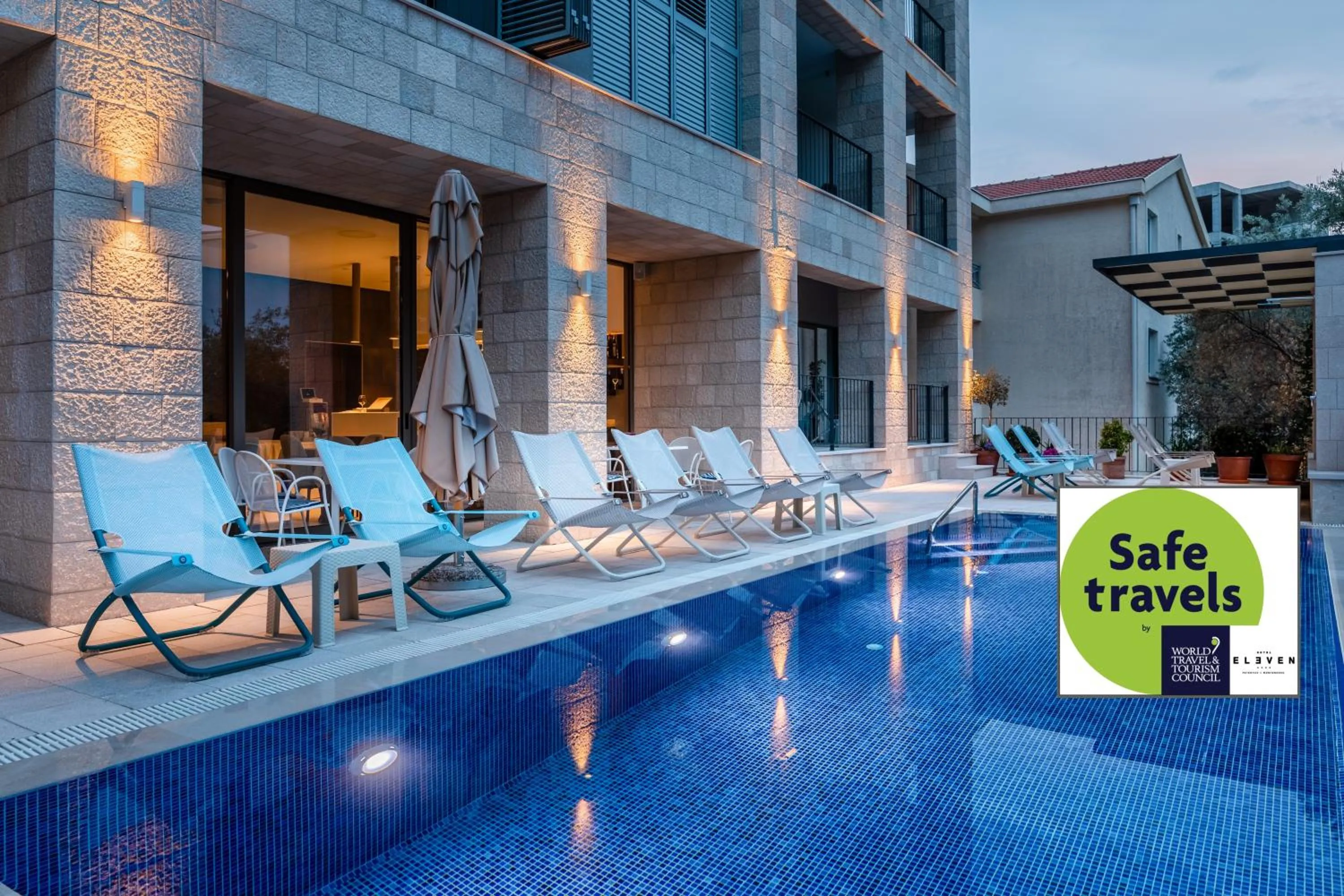 Property building in Hotel Eleven