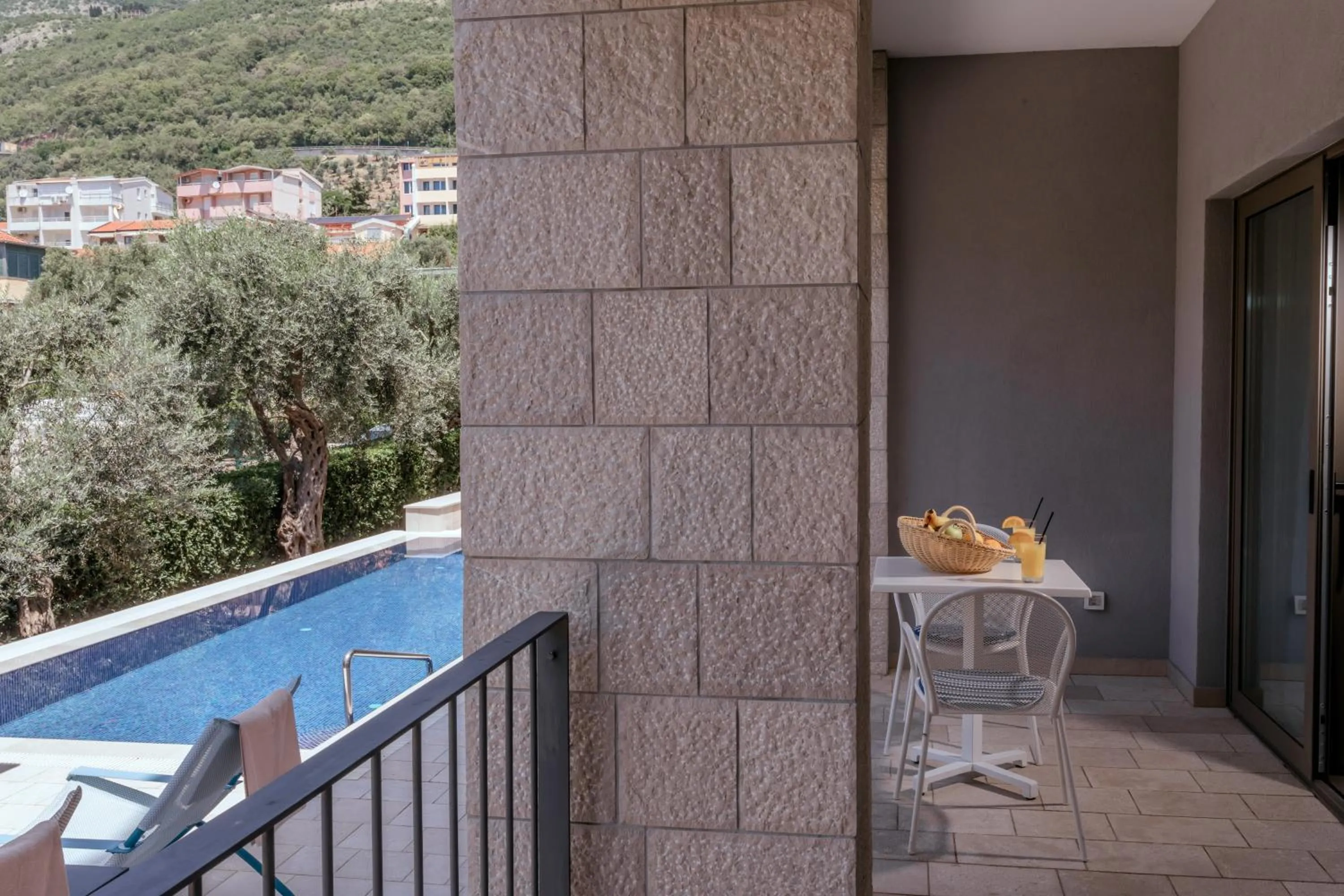 Balcony/Terrace in Hotel Eleven